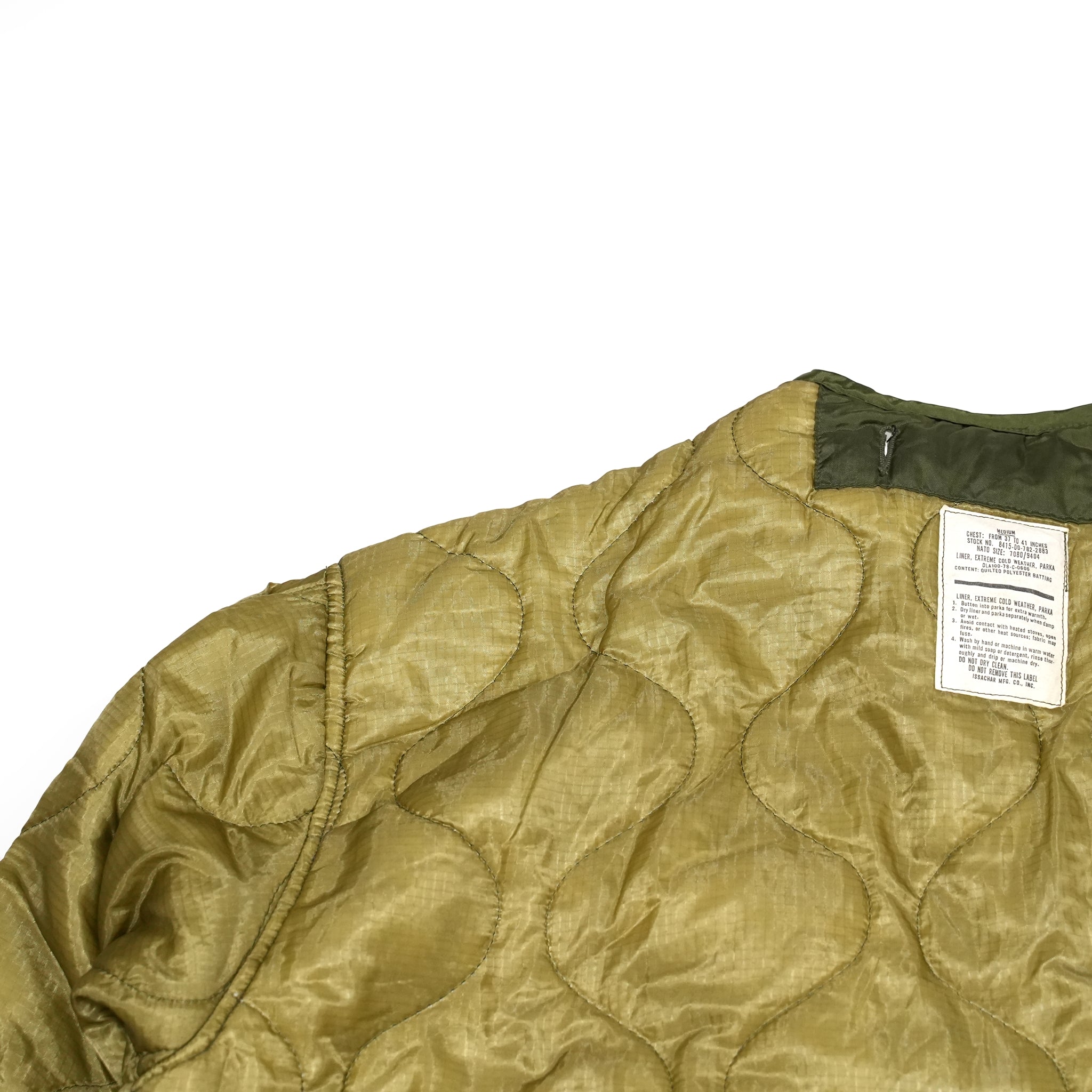 odd22fw03 | Quilting Short Jkt – Olive 別注 | ODDMENT