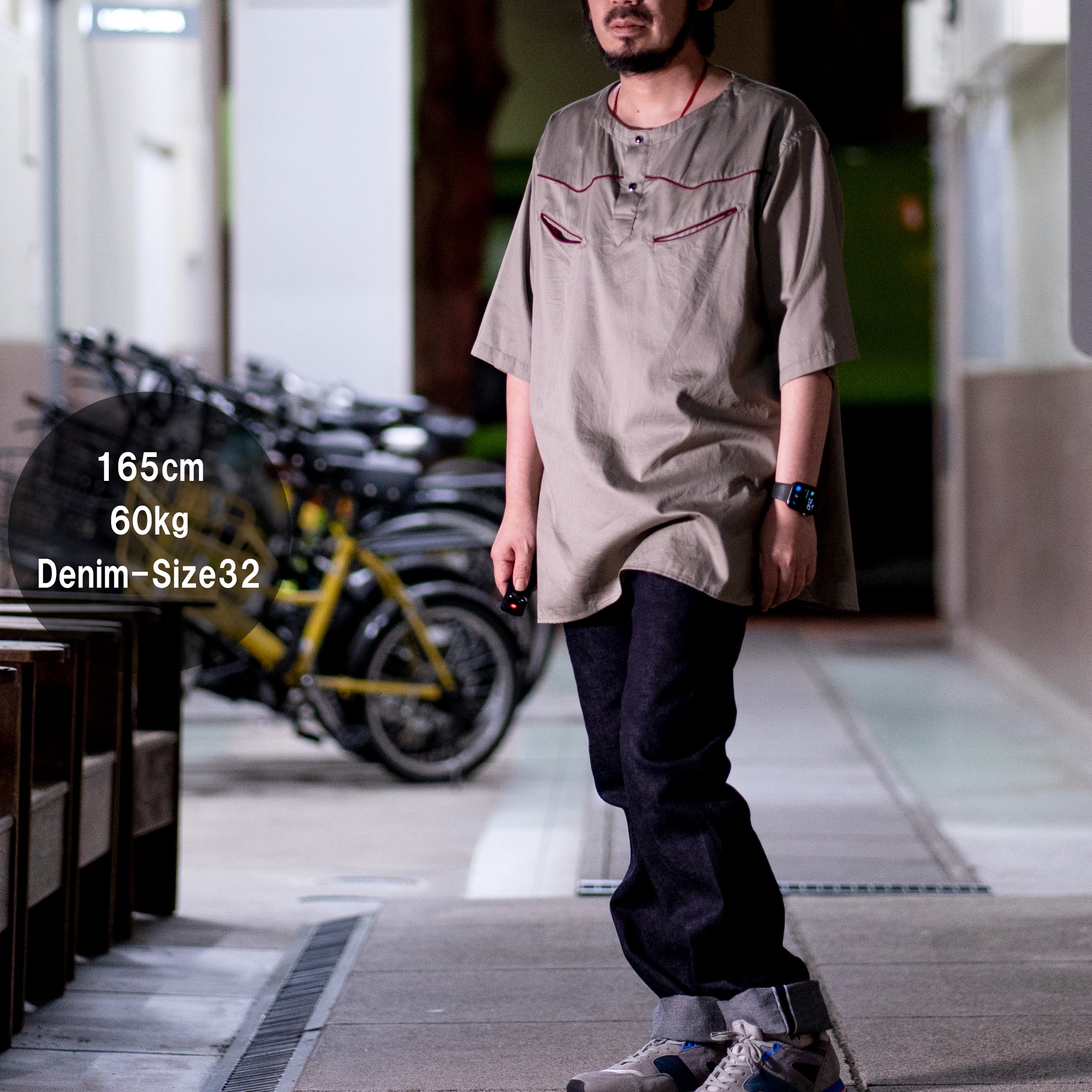 No:oikawa-op-01 | Name: OIKAWA DENIM/ストレートデニム 【カジキマグロデニム/SWORDFISH FIBER MIXED DENIM】【オイカワデニム】-OIKAWA DENIM-ADDICTION FUKUOKA
