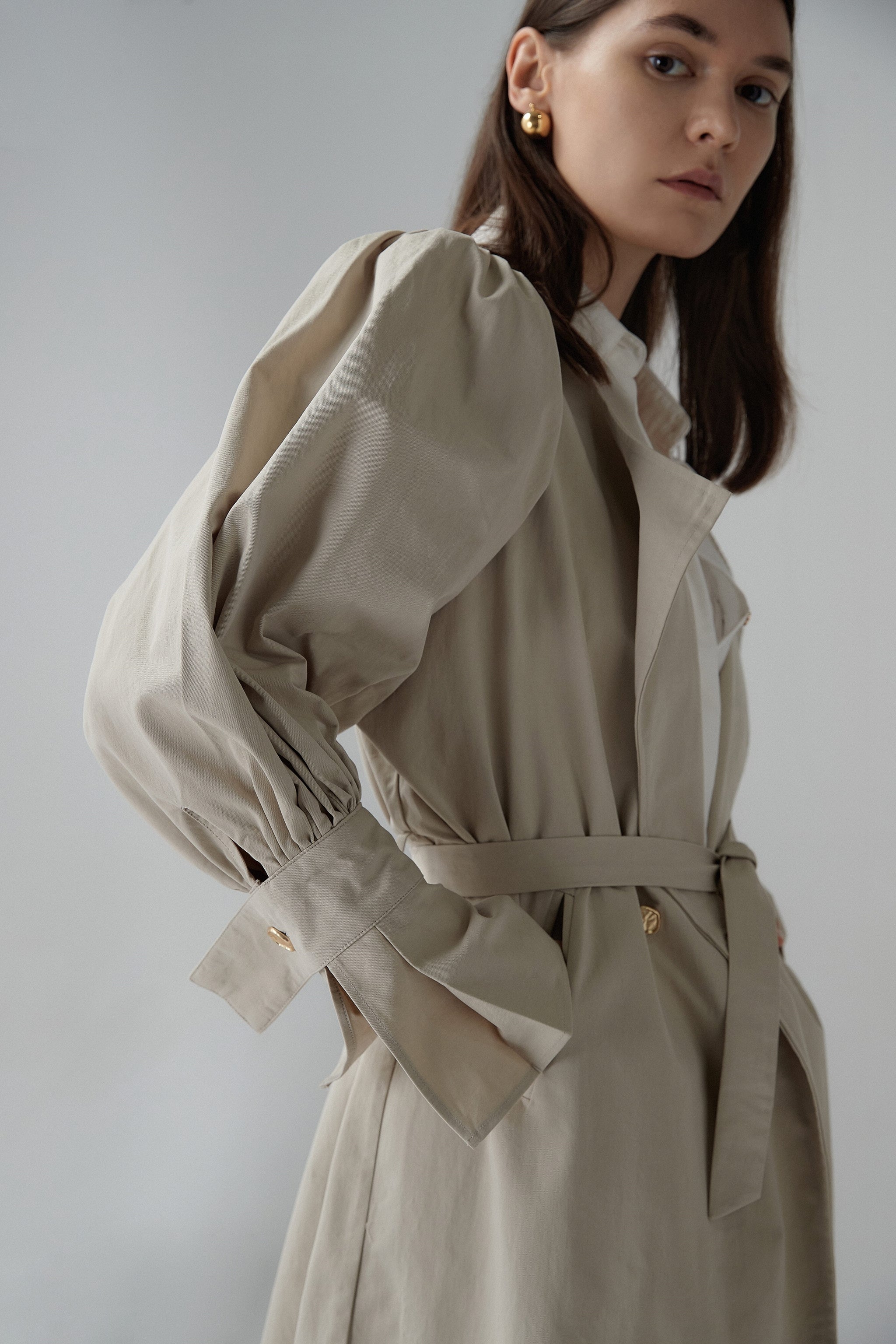 No:OSK-SS22-18A | Name:Renunciation | Color:Beige|Size:S【OSKER THE LABEL_オスカーザレーベル】