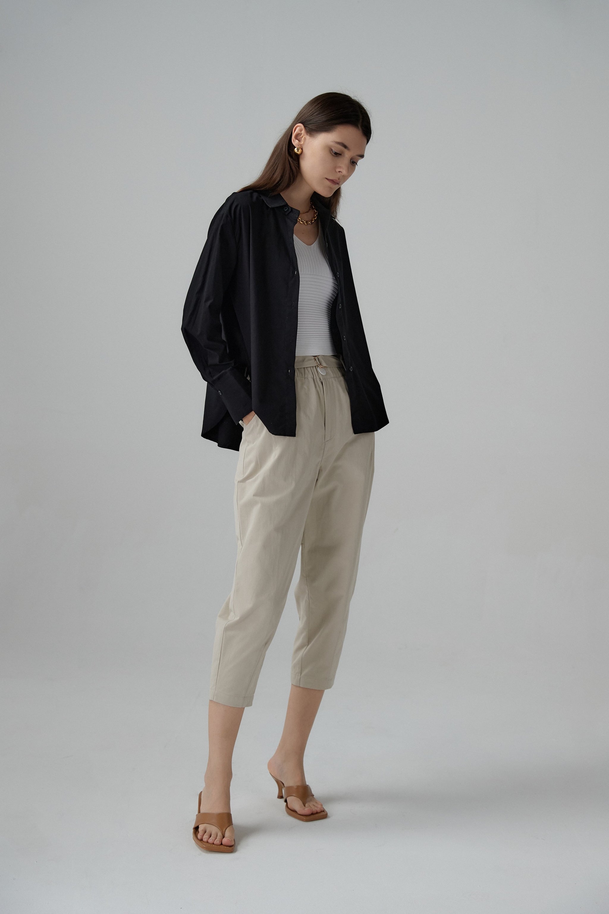 No:OSK-SS22-10B | Name:Back To Life | Color:Black |Size:XS/S【OSKER THE LABEL_オスカーザレーベル】