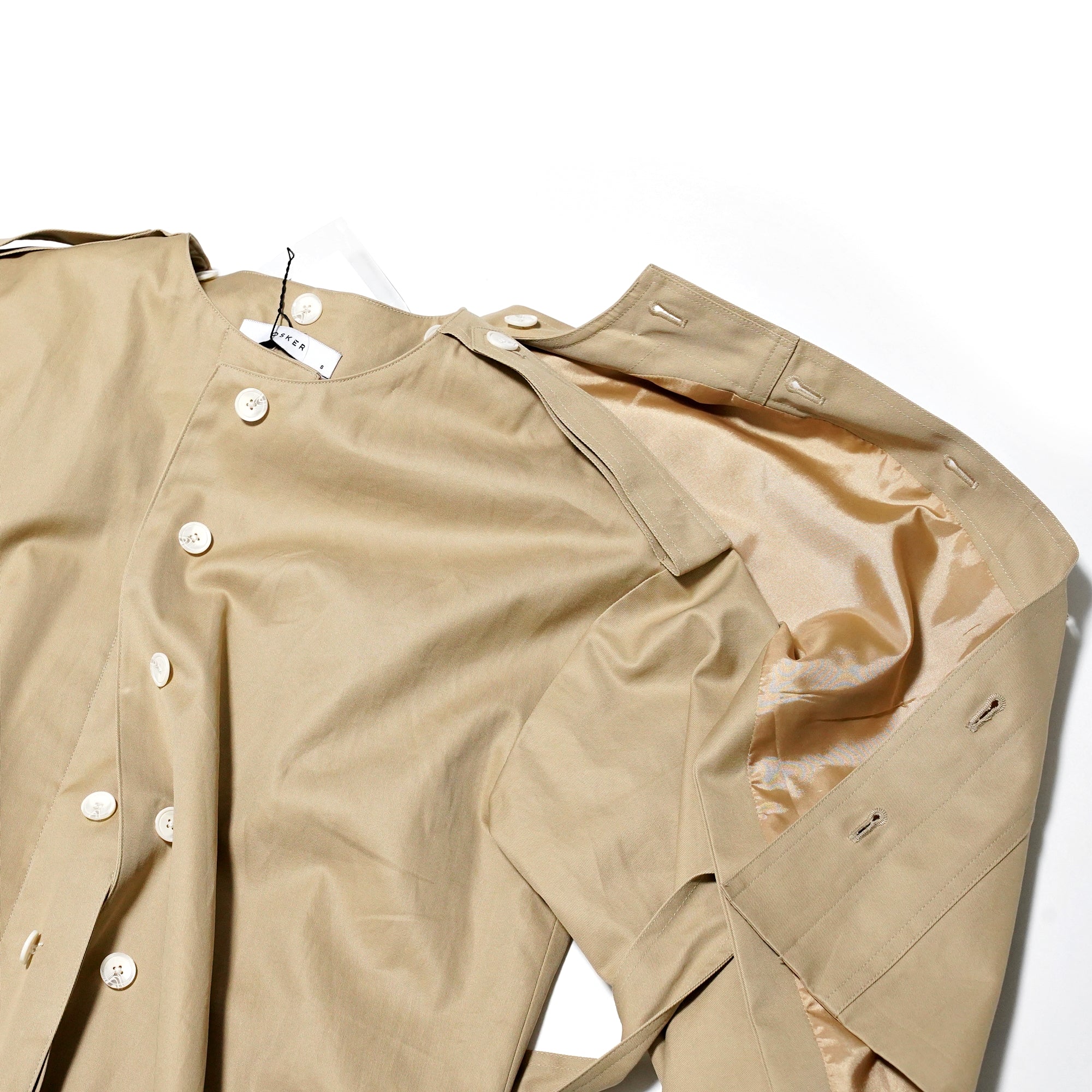 No:OSK-FW21-25A | Name:Beauty Of The Night | Color:Camel | Size:XS/S【OSKER THE LABEL】-OSKER THE LABEL-ADDICTION FUKUOKA