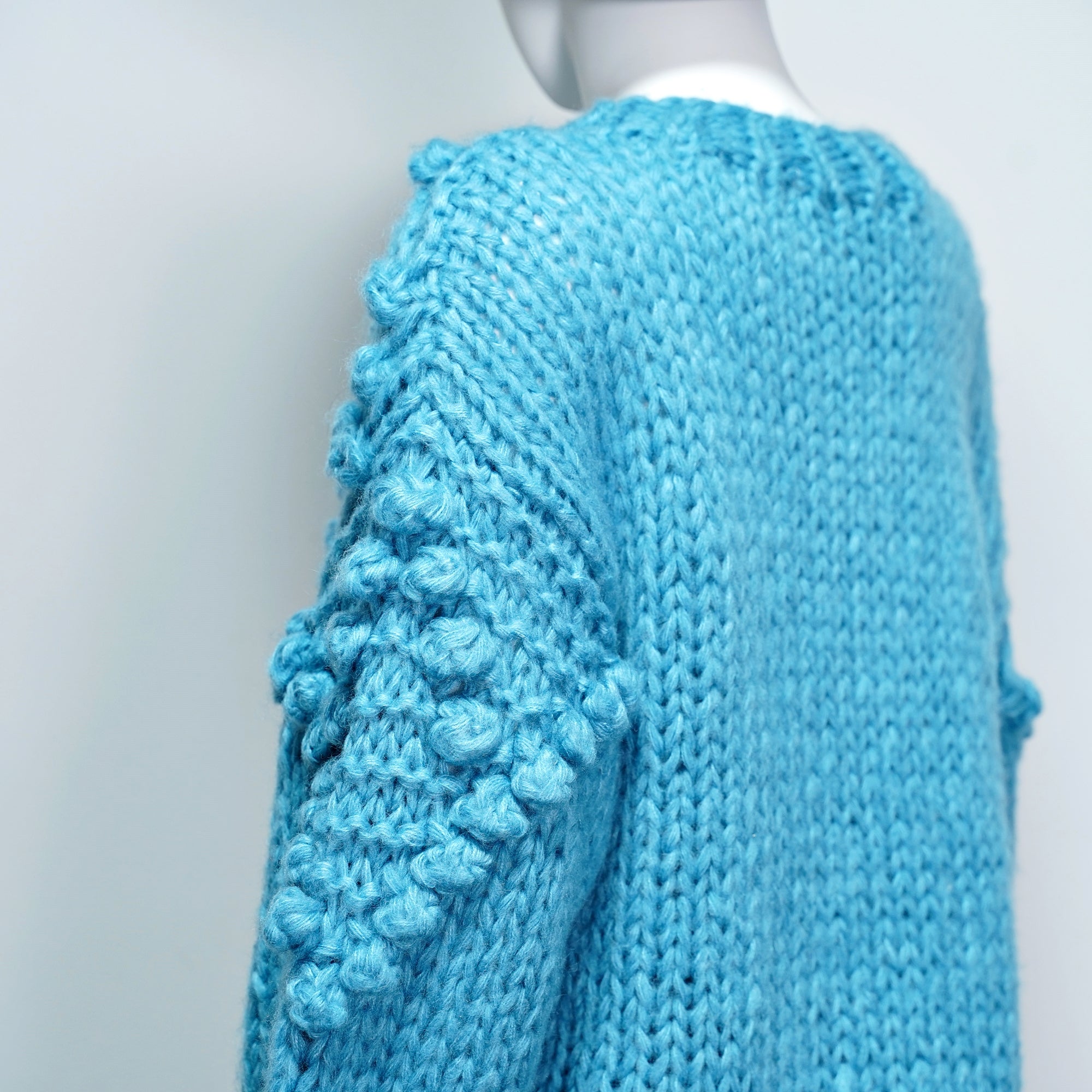 No:OSK-FW21-9K | Name:Happen With Poetry | Color:Blue | Size:XS-S/S-M【OSKER THE LABEL】-OSKER THE LABEL-ADDICTION FUKUOKA