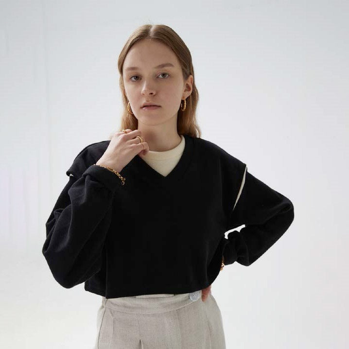 No:OSK-AW22-D1-8B | Name:Promise Me | Color:Black【OSKER THE LABEL_オスカーザレーベル】【archive】