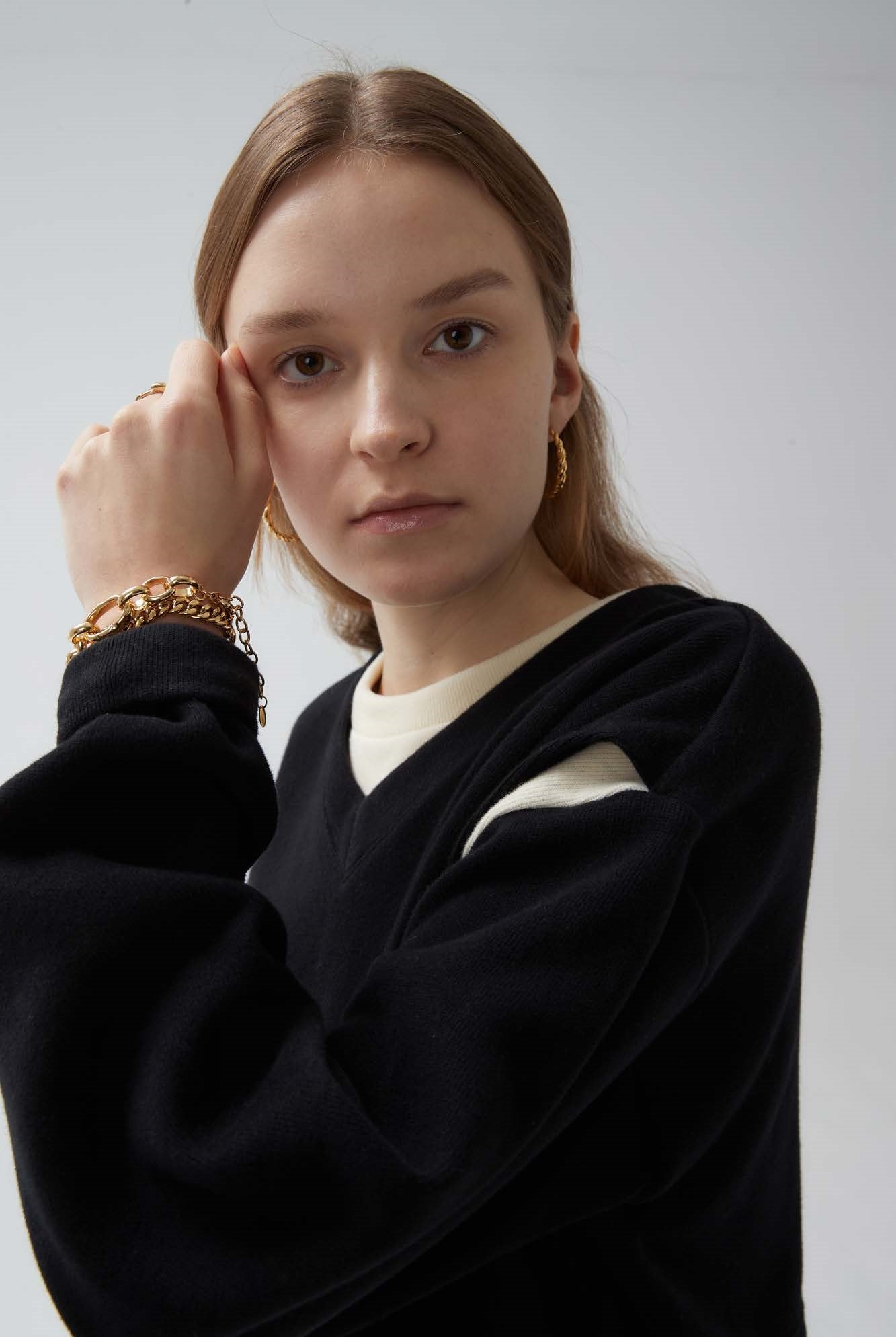 No:OSK-AW22-D1-8B | Name:Promise Me | Color:Black【OSKER THE LABEL_オスカーザレーベル】【archive】