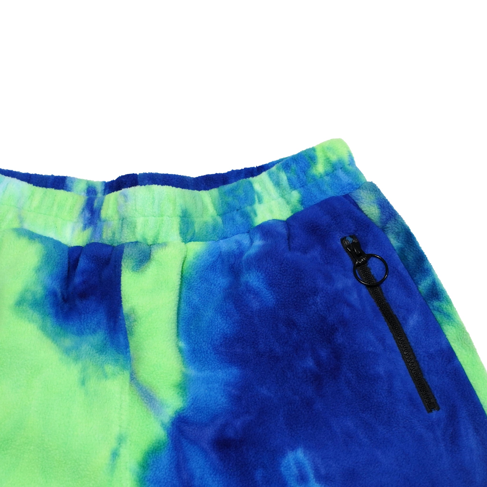 pw21s01 | TIE DYE FLEECE SHORTS | Color:Neon-Blue | Size:Free【PLATEAU STUDIO_プラトー スタジオ】