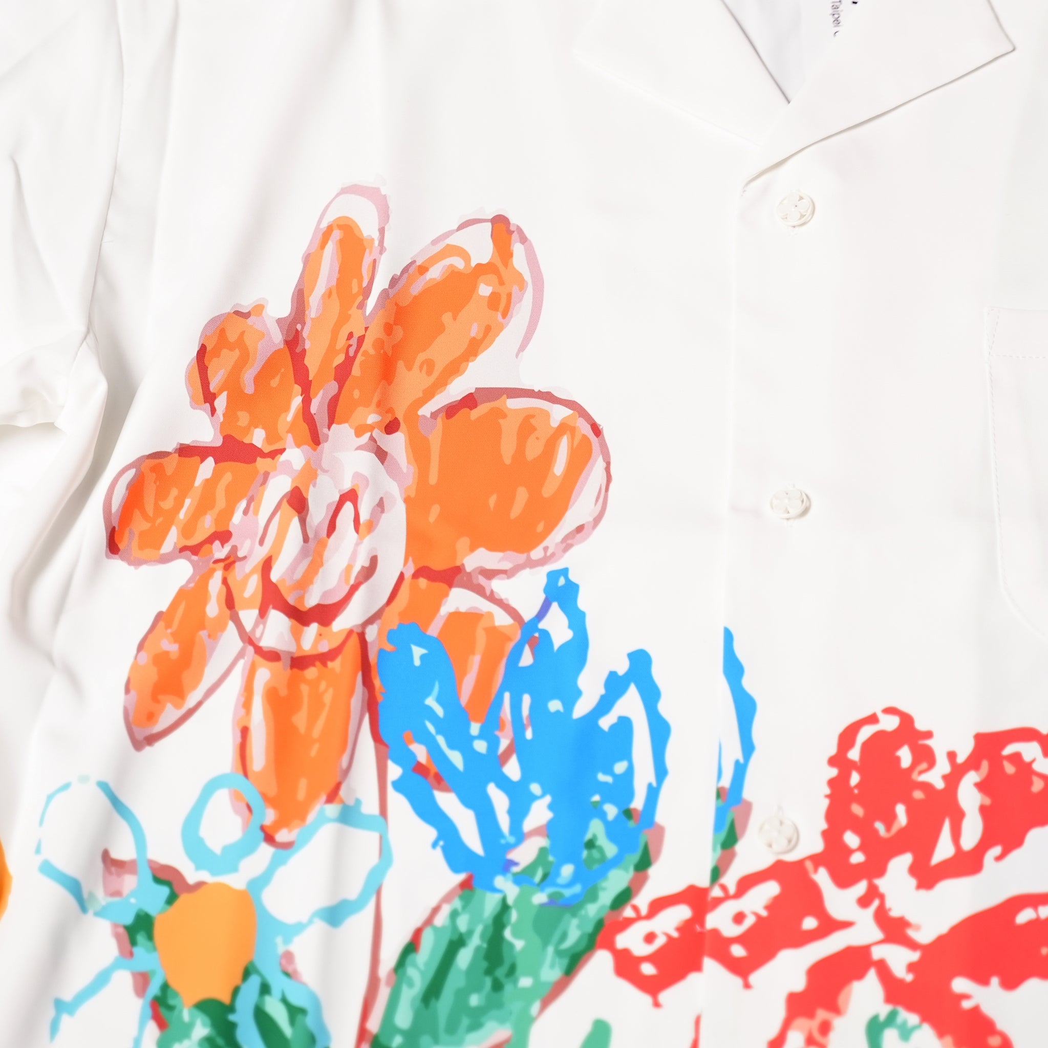 No:ps22t01-1 | Name:PICASSO SHIRT | Color:White body with print【PLATEAU STUDIO_プラトー スタジオ】【archive】