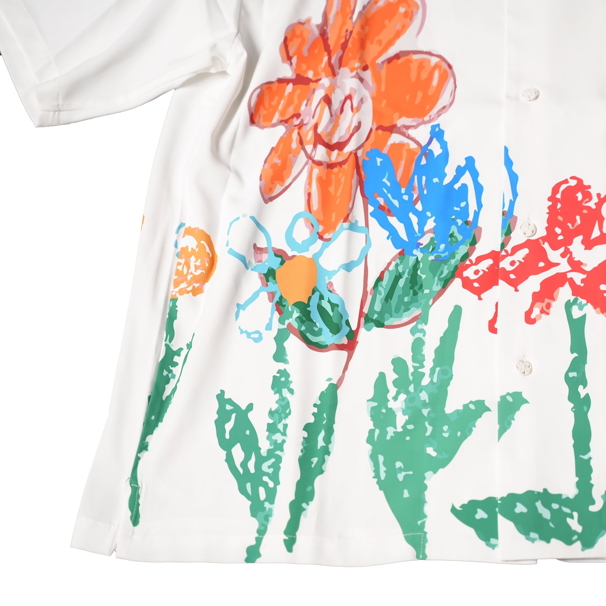 No:ps22t01-1 | Name:PICASSO SHIRT | Color:White body with print【PLATEAU STUDIO_プラトー スタジオ】【archive】