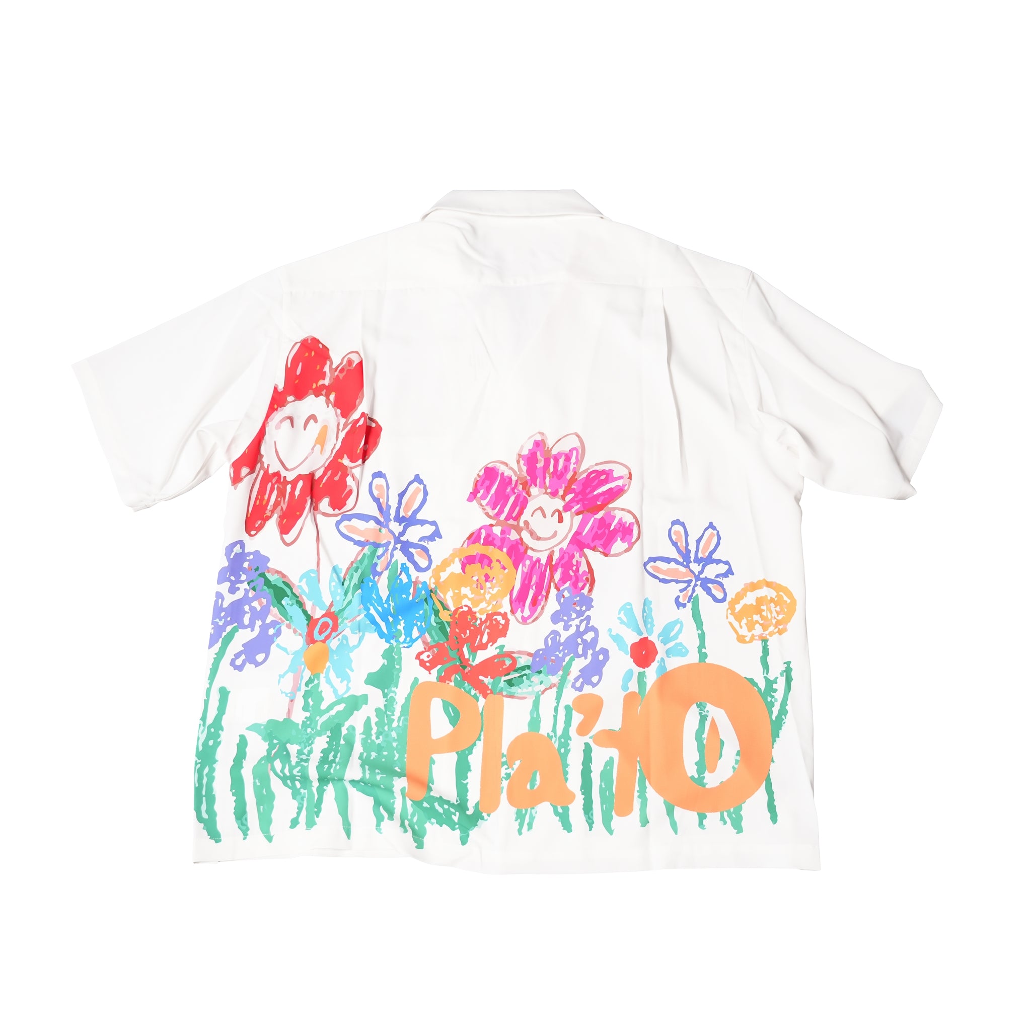 No:ps22t01-1 | Name:PICASSO SHIRT | Color:White body with print【PLATEAU STUDIO_プラトー スタジオ】【archive】