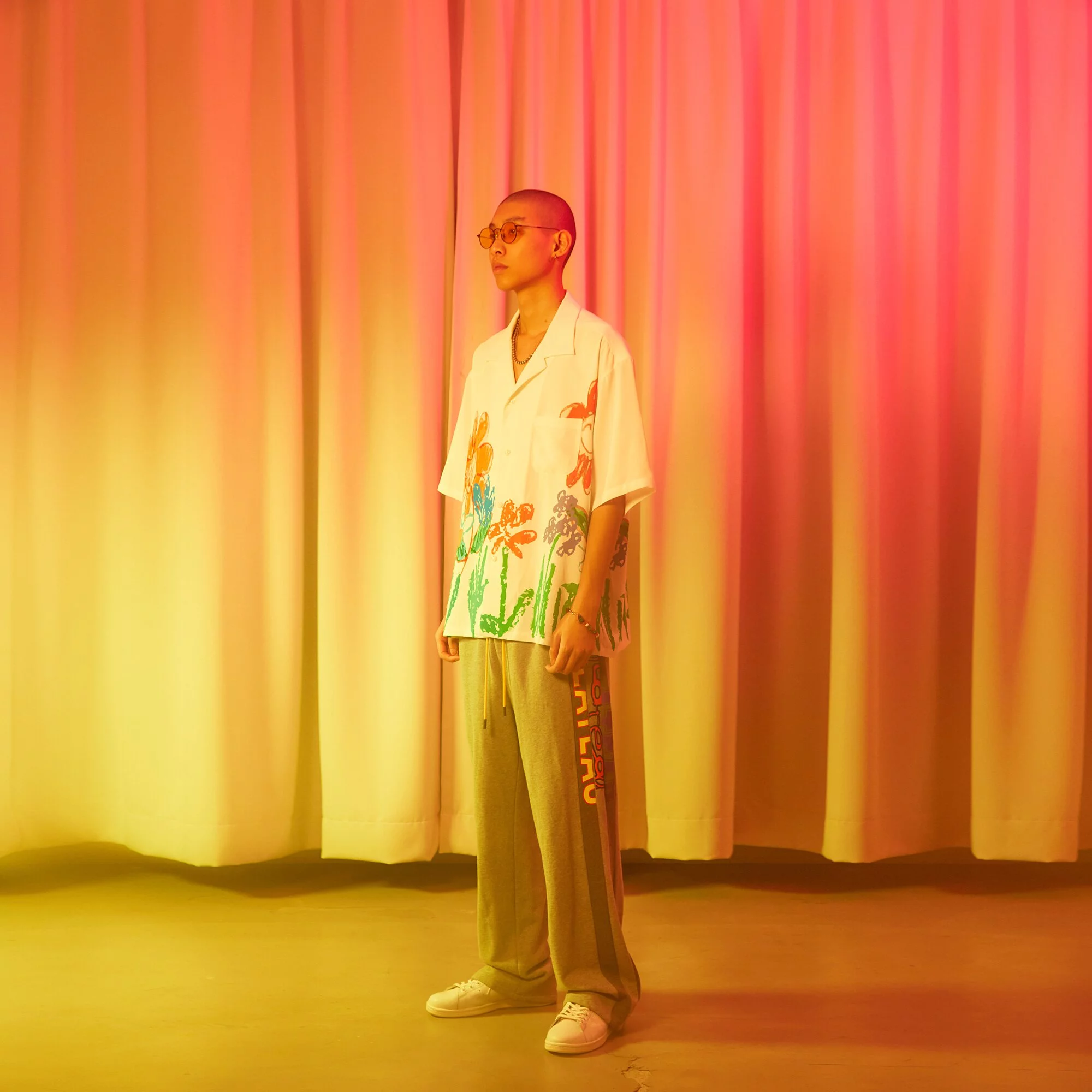 No:ps22t01-1 | Name:PICASSO SHIRT | Color:White body with print【PLATEAU STUDIO_プラトー スタジオ】【archive】