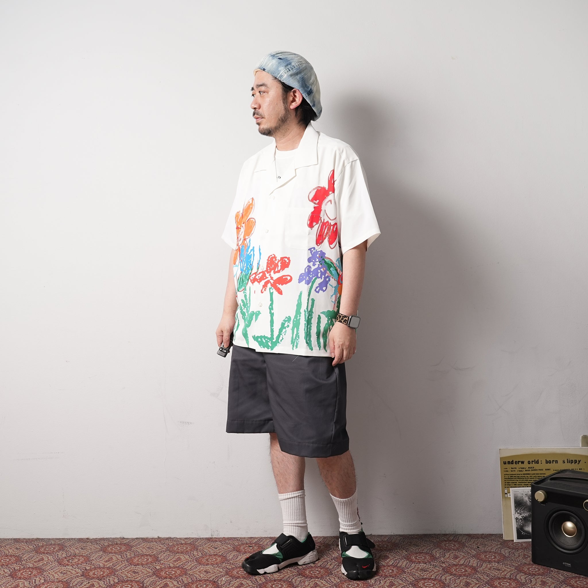 No:ps22t01-1 | Name:PICASSO SHIRT | Color:White body with print【PLATEAU STUDIO_プラトー スタジオ】【archive】