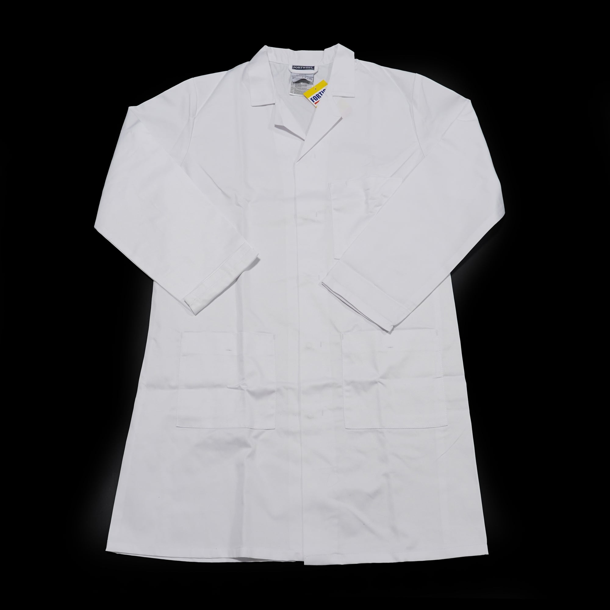NO:2852 | Name:Standard Coat | Color:white | 【PORTWEST】【EIA】-PORTWEST-ADDICTION FUKUOKA