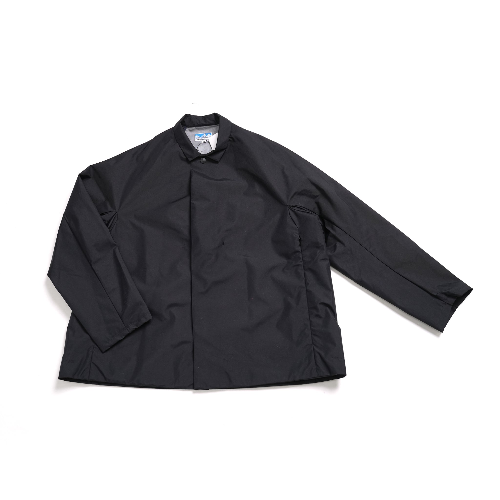 P.H.M. SHORT COAT – Black / Orange | POWDERHORN MOUNTAINEERING