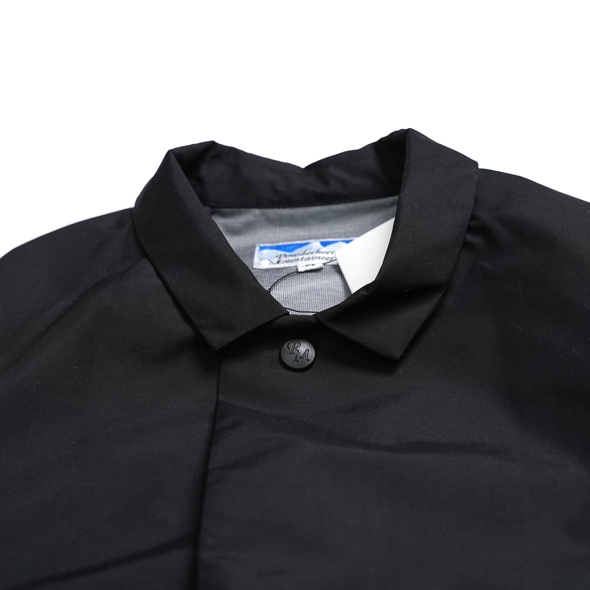 P.H.M. SHORT COAT – Black / Orange | POWDERHORN MOUNTAINEERING