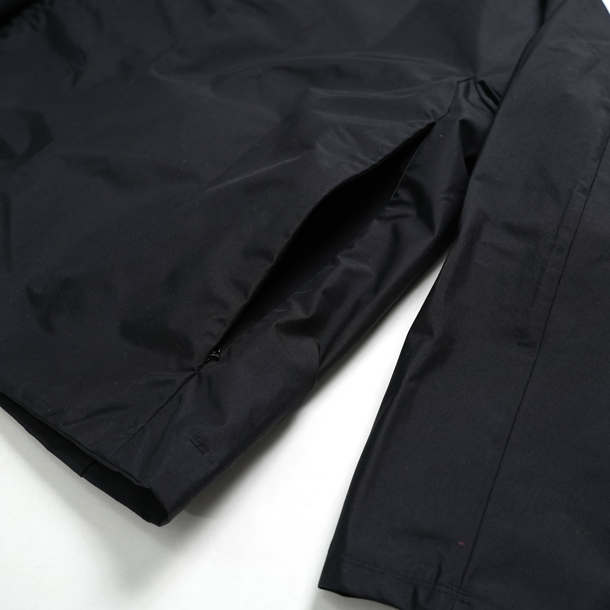P.H.M. SHORT COAT – Black / Orange | POWDERHORN MOUNTAINEERING