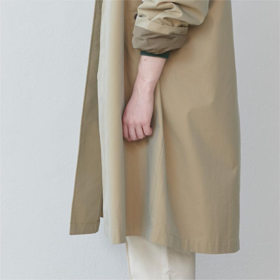 Graves_Bal Collar Coat – Offwhite / Beige / Charcoal / Black | KELEN MEN
