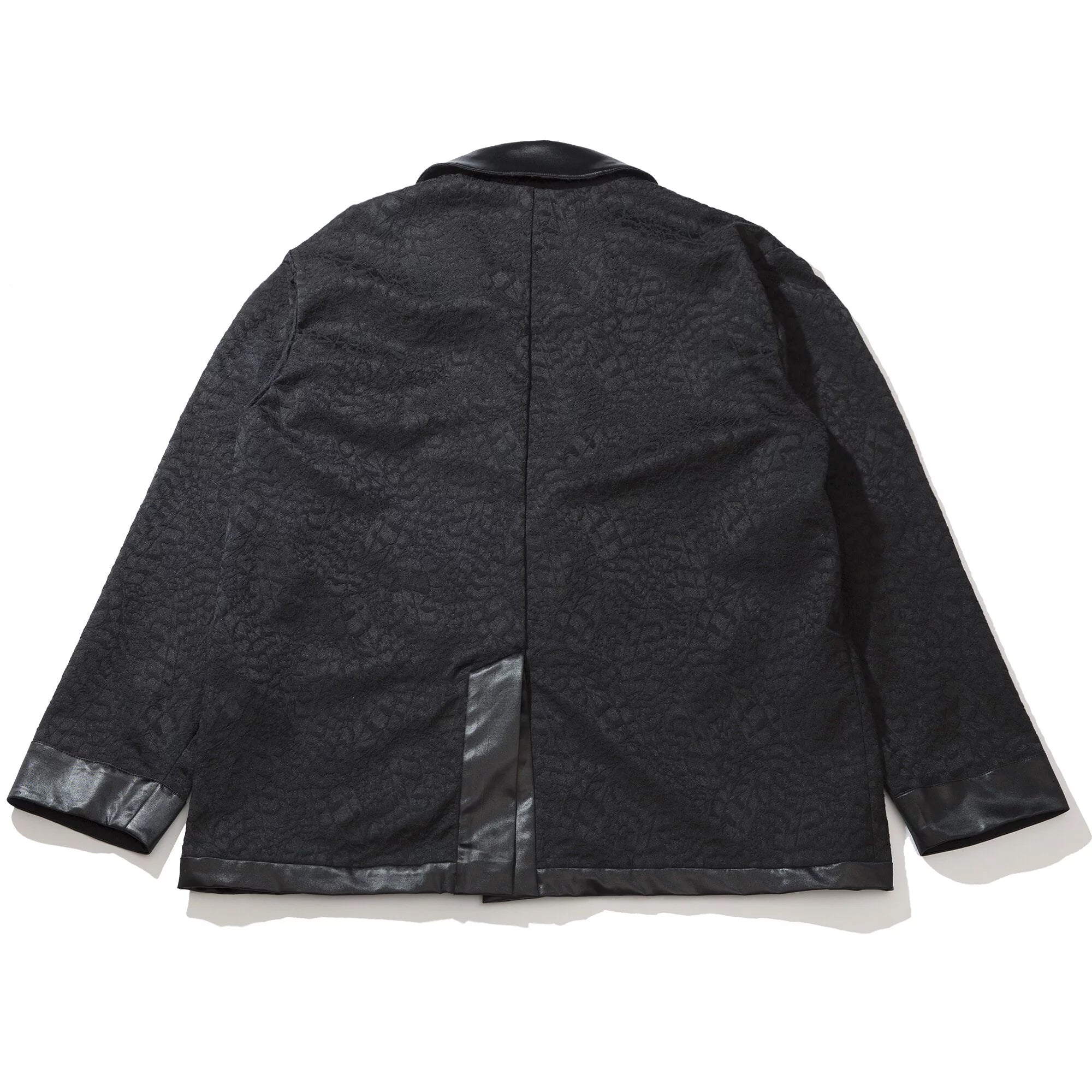 PS21J03 | JACQUARD SUIT JKT | Color:Black | Size:1/2【PLATEAU STUDIO_プラトー スタジオ】