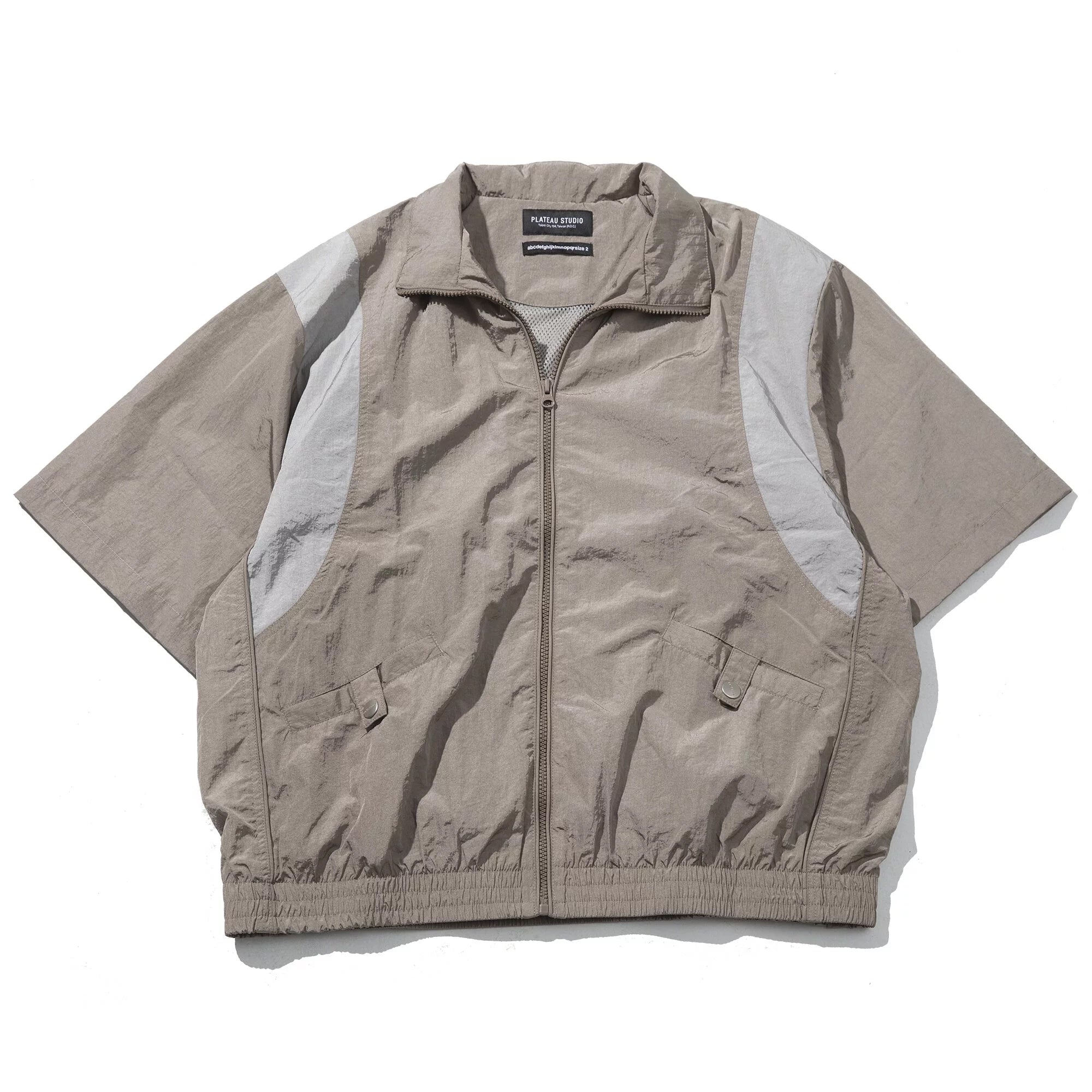 PS21J04B | 1989 SHORT SLEEVE JACKET | Color:Dark-Grey | Size:1/2【PLATEAU STUDIO_プラトー スタジオ】