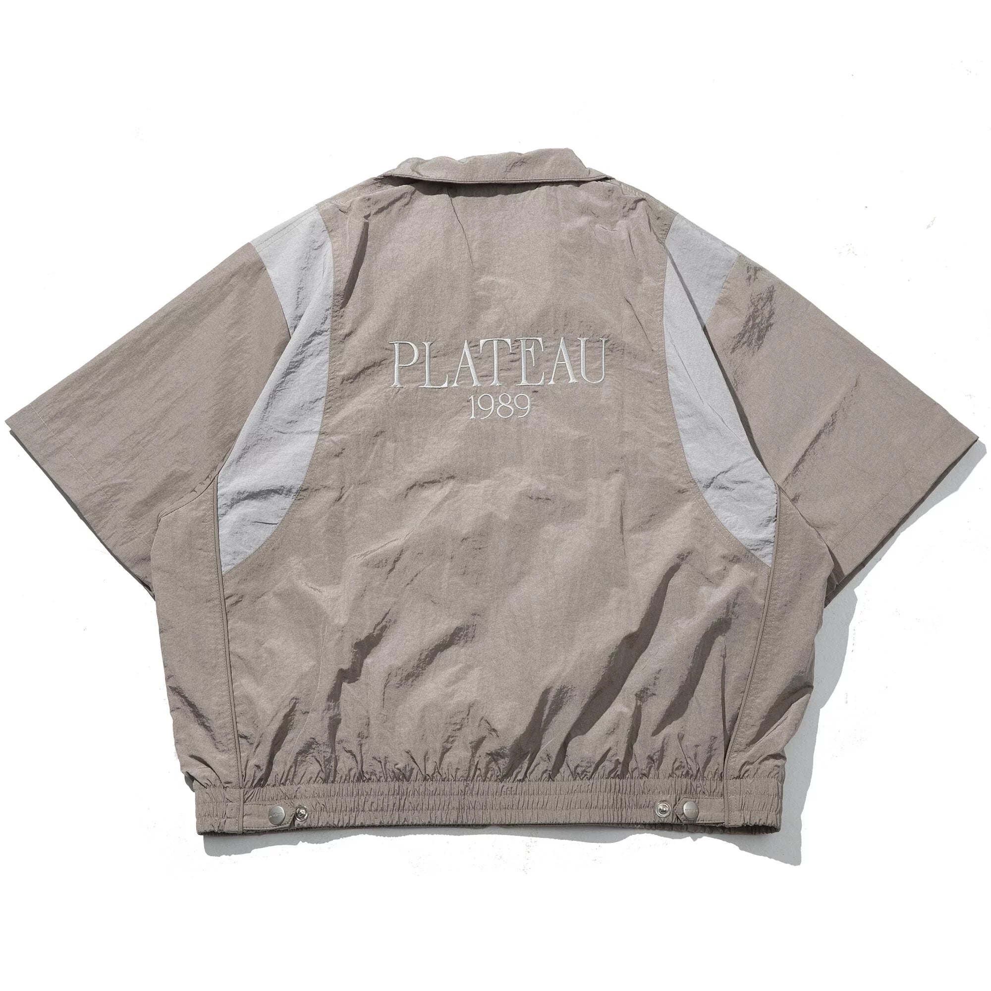 PS21J04B | 1989 SHORT SLEEVE JACKET | Color:Dark-Grey | Size:1/2【PLATEAU STUDIO_プラトー スタジオ】
