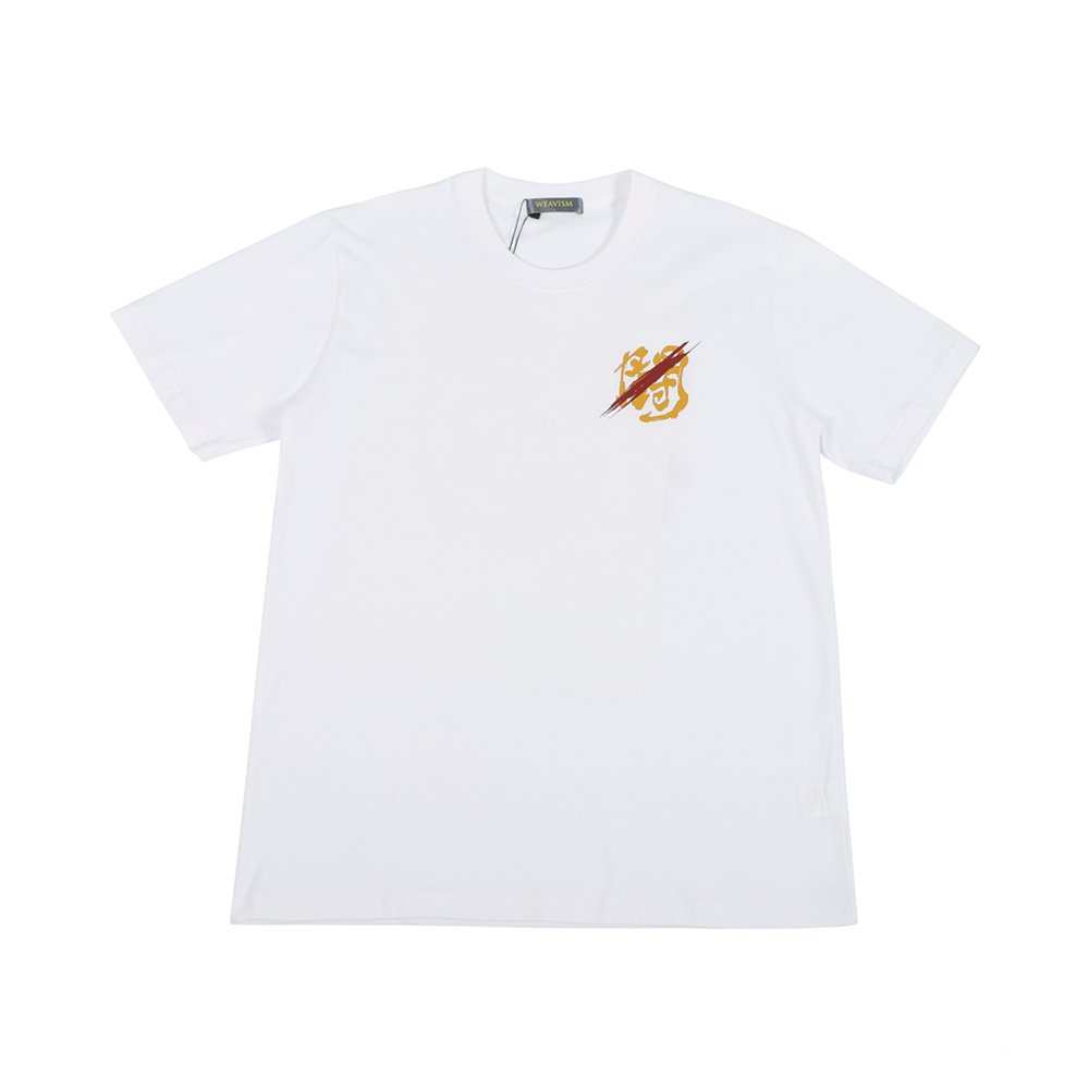 Anger Tee - white 【WEAVISM】wdm13u0591a【ネコポス選択可能】-WEAVISM-ADDICTION FUKUOKA