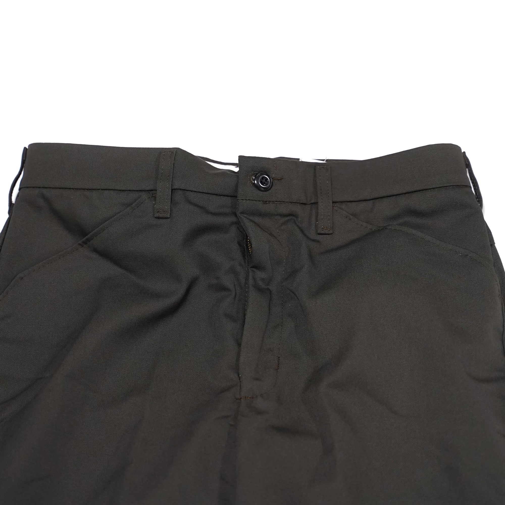 No:REMAKE17 | Name:Remake Ankle-Length Pants | Color:Chocolate Brown/Spruce Green | Size:30/32/34【REDKAP】-MEG COMPANY-ADDICTION FUKUOKA