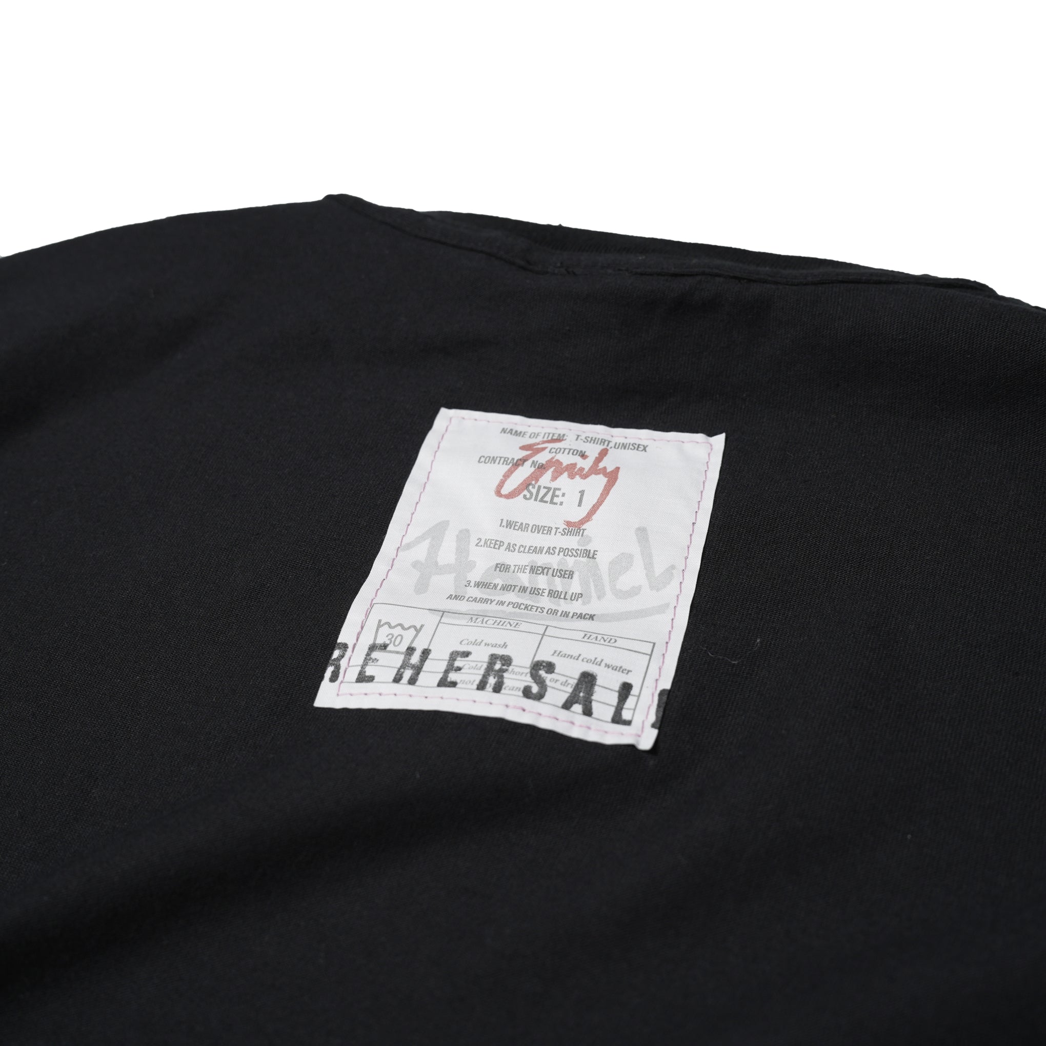 MATE-249 | リバーシブルBIGロンT | Color:Wht/Blk | Size-1【REHERSALL_リハーズオール】