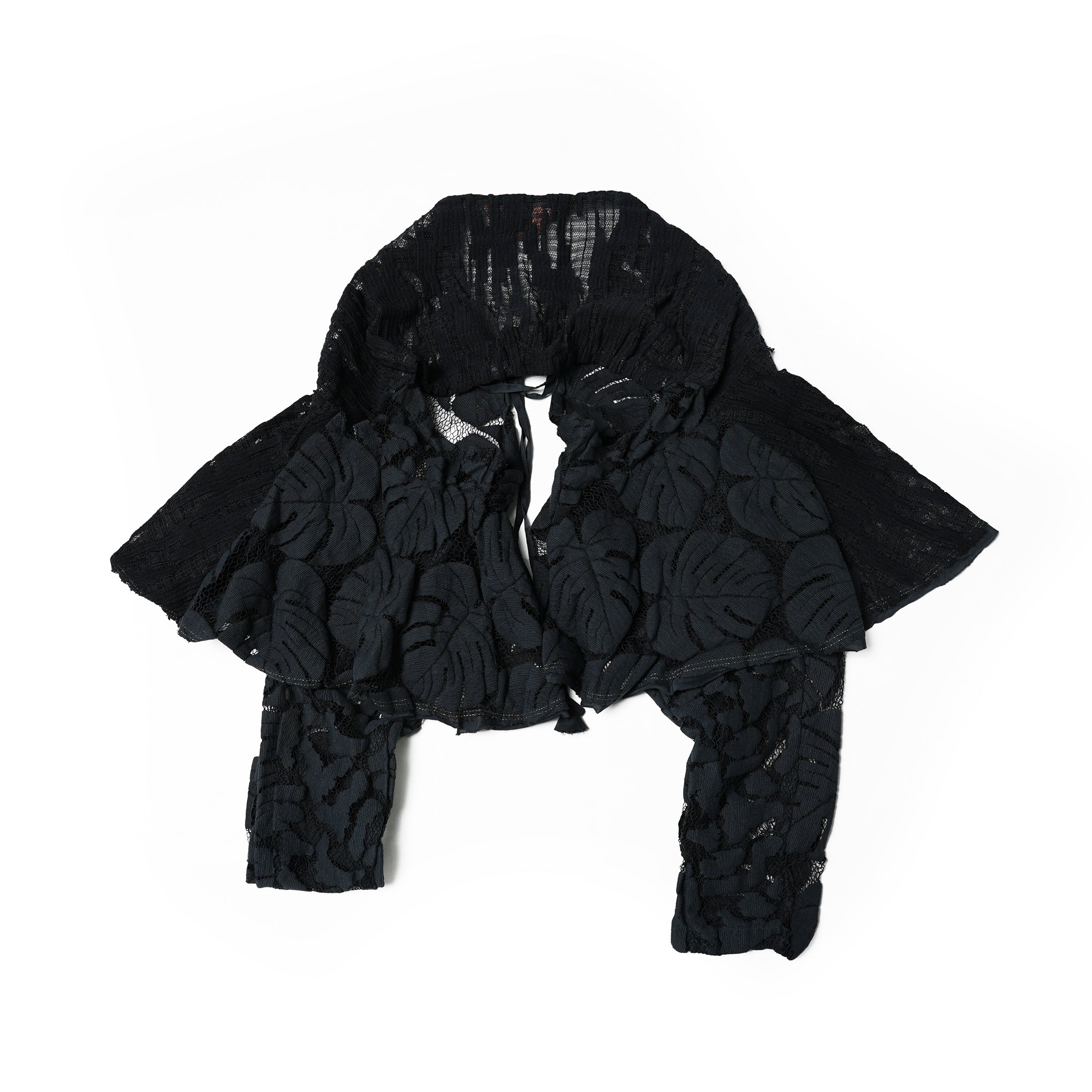 ボタニカルレースボレロ – Wht/Blk | REHERSALL