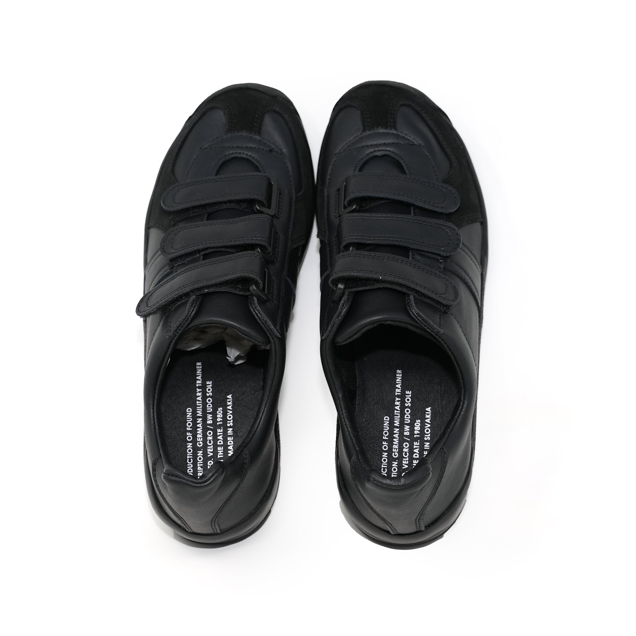 No:1786SL | Name:GERMAN MILITARY TRAINER | Color:Black【REPRODUCTION OF FOUND_リプロダクションオブファウンド】【archive】