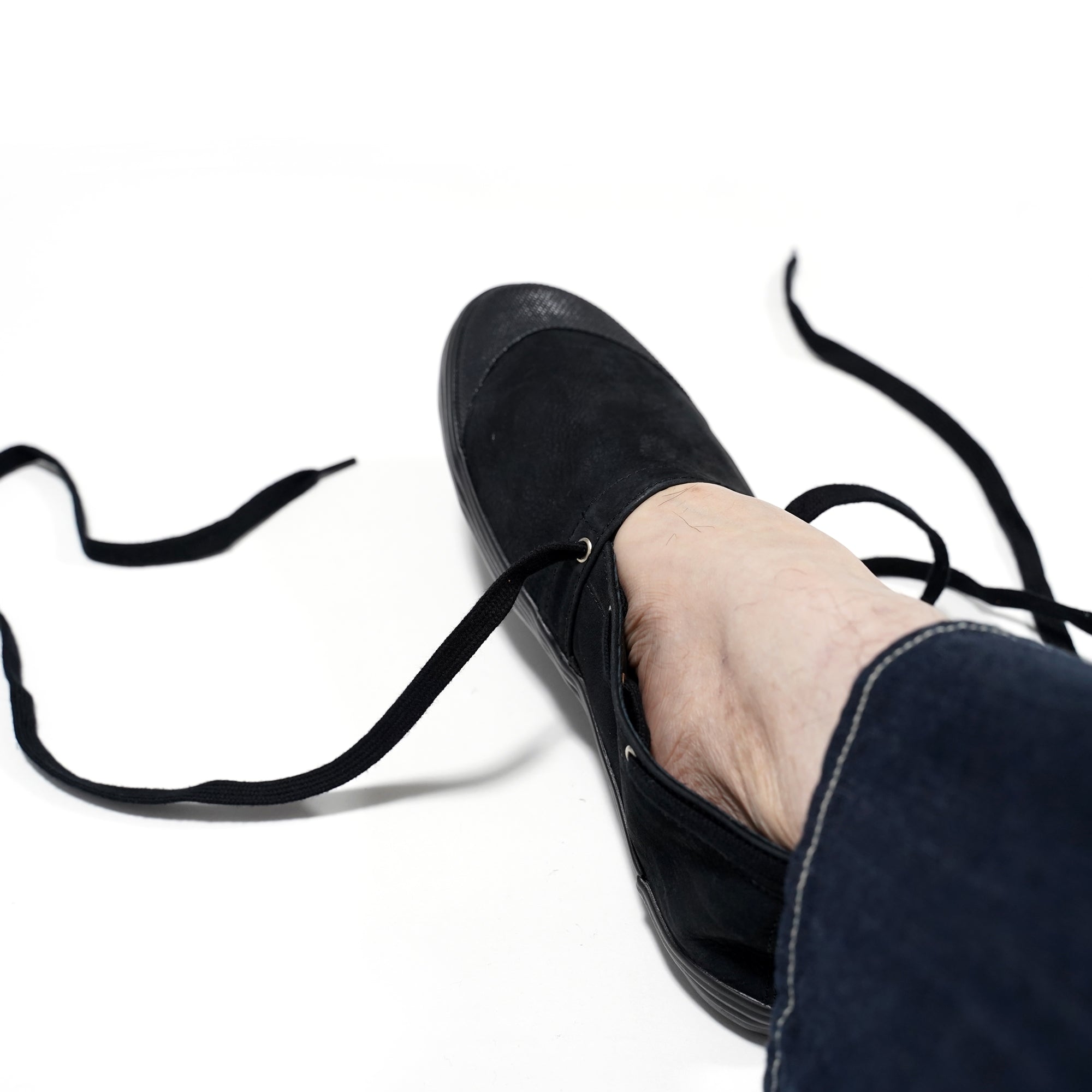 No:4033NL | Name:FRENCH MILITARY ESPADRILLES | Color:Black Nuback【REPRODUCTION OF FOUND】-REPRODUCTION OF FOUND-ADDICTION FUKUOKA