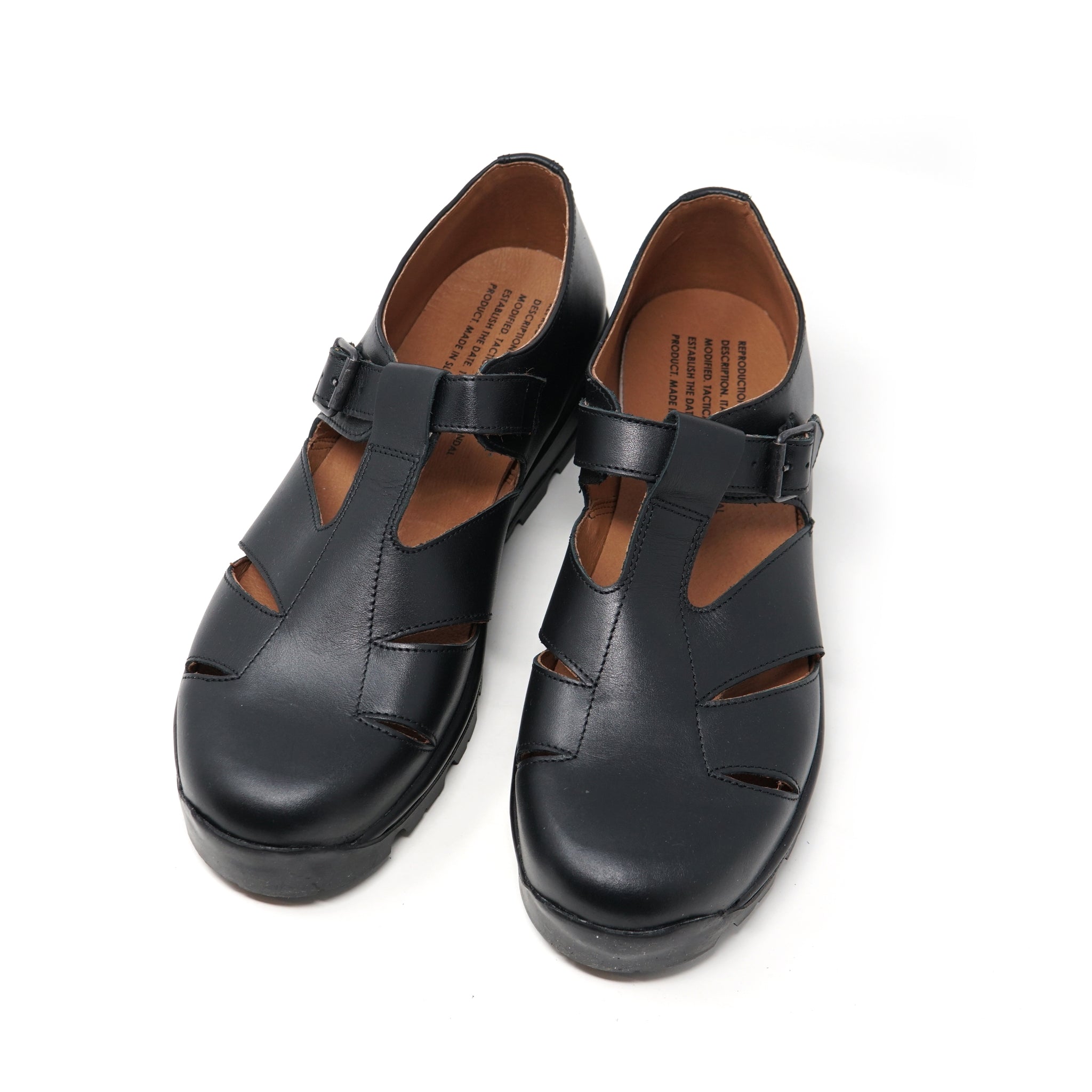 959L | ITALIAN MILITARY SANDAL | Color:Black【REPRODUCTION OF FOUND_リプロダクションオブファウンド】