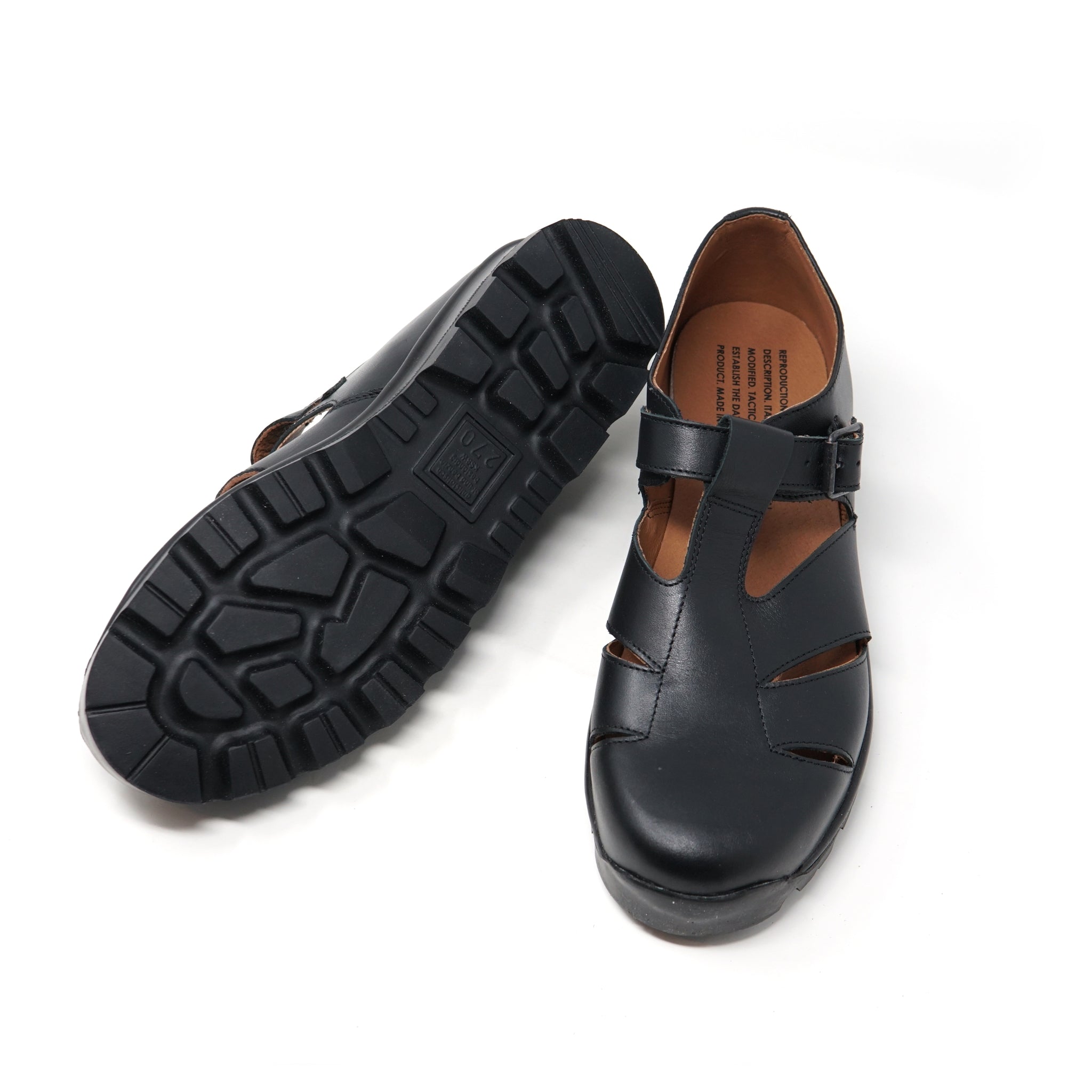 959L | ITALIAN MILITARY SANDAL | Color:Black【REPRODUCTION OF FOUND_リプロダクションオブファウンド】