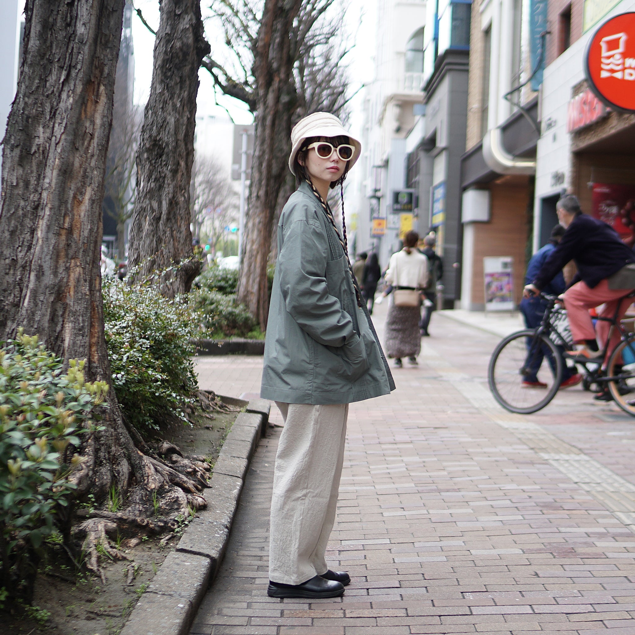 No:KLM23HSH1097 | Name:RATTLE | Color:Ltblue/Ltkhaki/Black【KELEN MEN_ケレン】