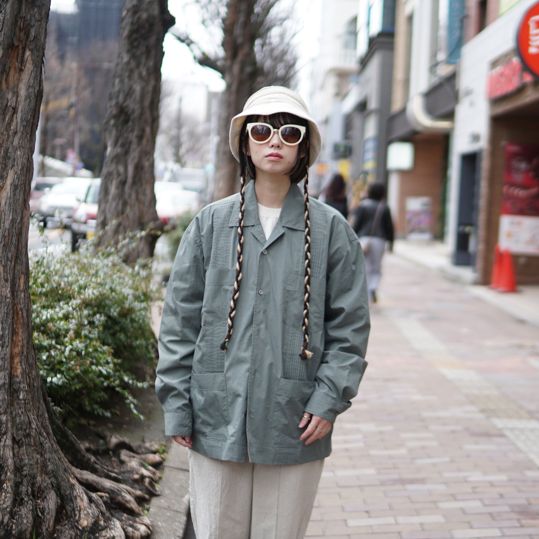 No:KLM23HSH1097 | Name:RATTLE | Color:Ltblue/Ltkhaki/Black【KELEN MEN_ケレン】