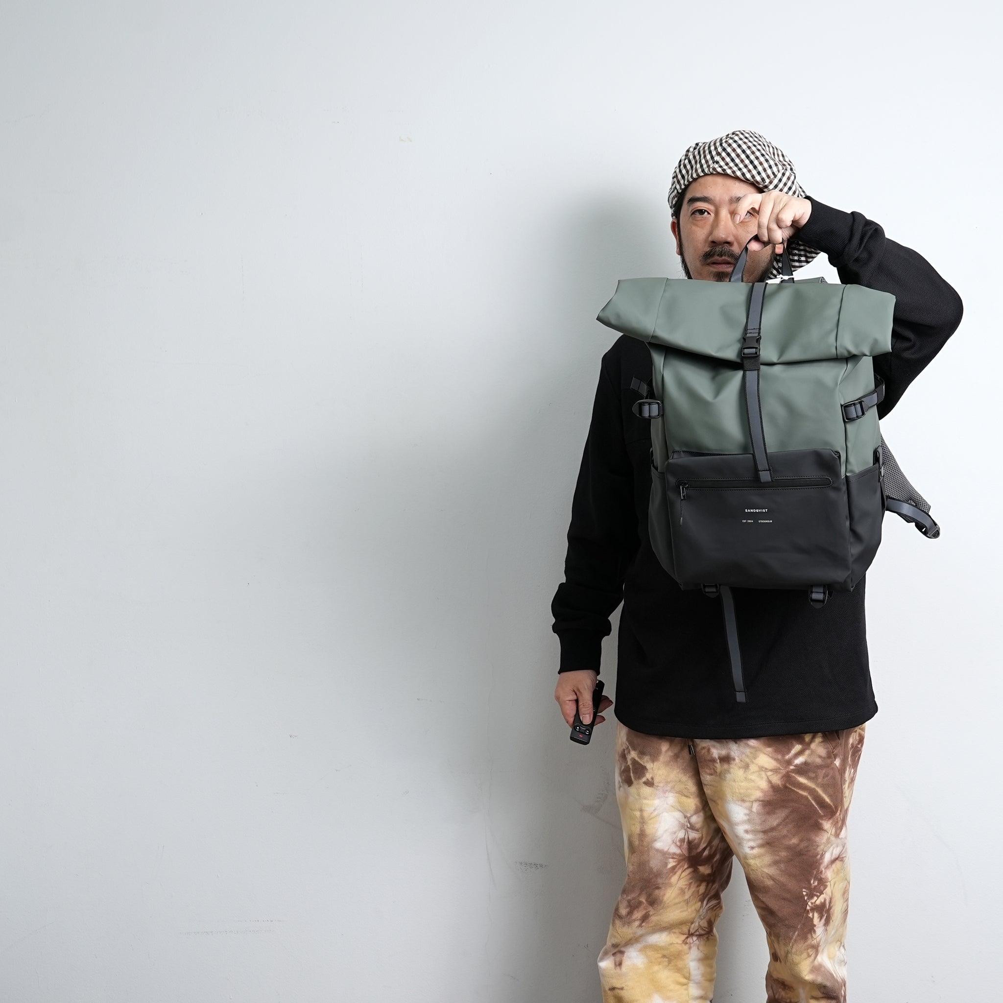 SQA2039 | RUBEN 2.0 | Color:Multi Black/Lichen Green【SANDQVIST_サンドクヴィスト】