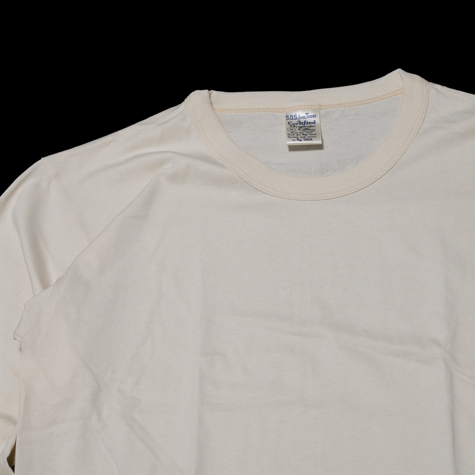 No:ST-6000 | Name: L/S CREW TEE | Color:Natural | Size:M/L 【Save Our Soil】-SAVE OUR SOIL-ADDICTION FUKUOKA