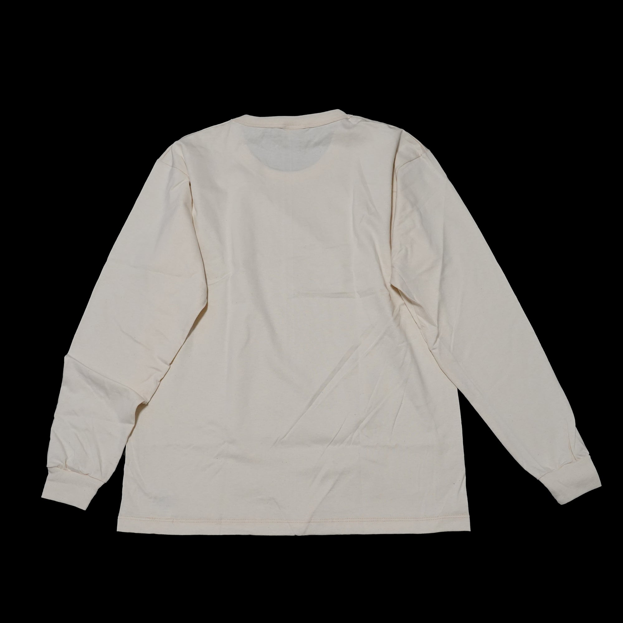 No:ST-6000 | Name: L/S CREW TEE | Color:Natural | Size:M/L 【Save Our Soil】-SAVE OUR SOIL-ADDICTION FUKUOKA