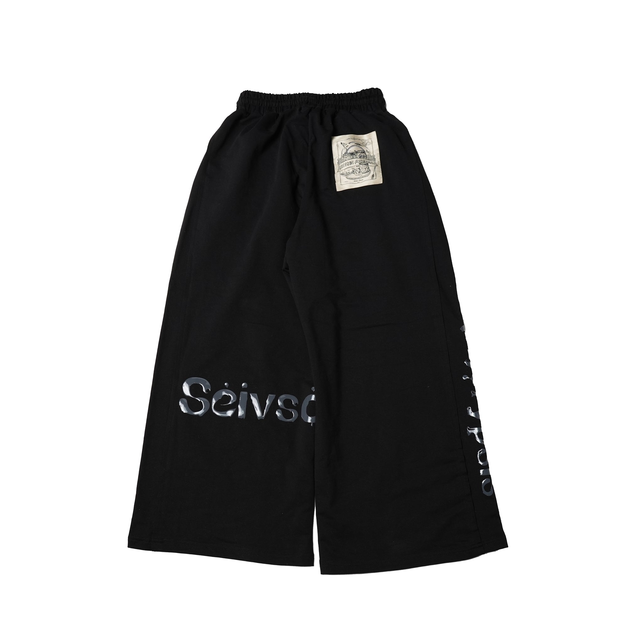 No:SNS23-SP-P01black | Name:2023A/W Tokyo Fashion Week Limited Project / "Koppers Truffle Black Cream" Two Piece Drawstring Pants | Color:Black【SEIVSON_セイブソン】【(A)crypsis_エイクライプシス】【archive】