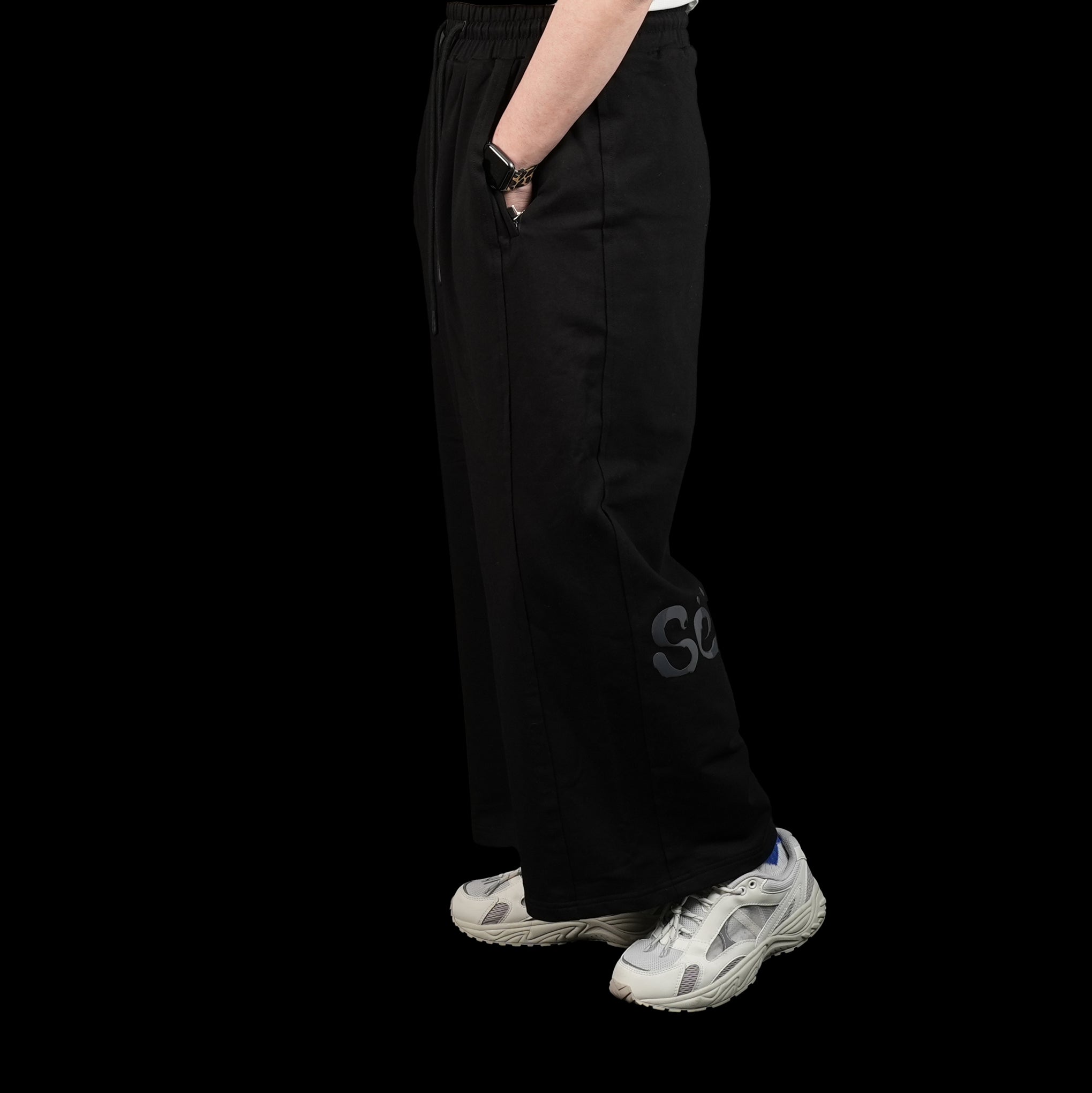 No:SNS23-SP-P01black | Name:2023A/W Tokyo Fashion Week Limited Project / "Koppers Truffle Black Cream" Two Piece Drawstring Pants | Color:Black【SEIVSON_セイブソン】【(A)crypsis_エイクライプシス】【archive】
