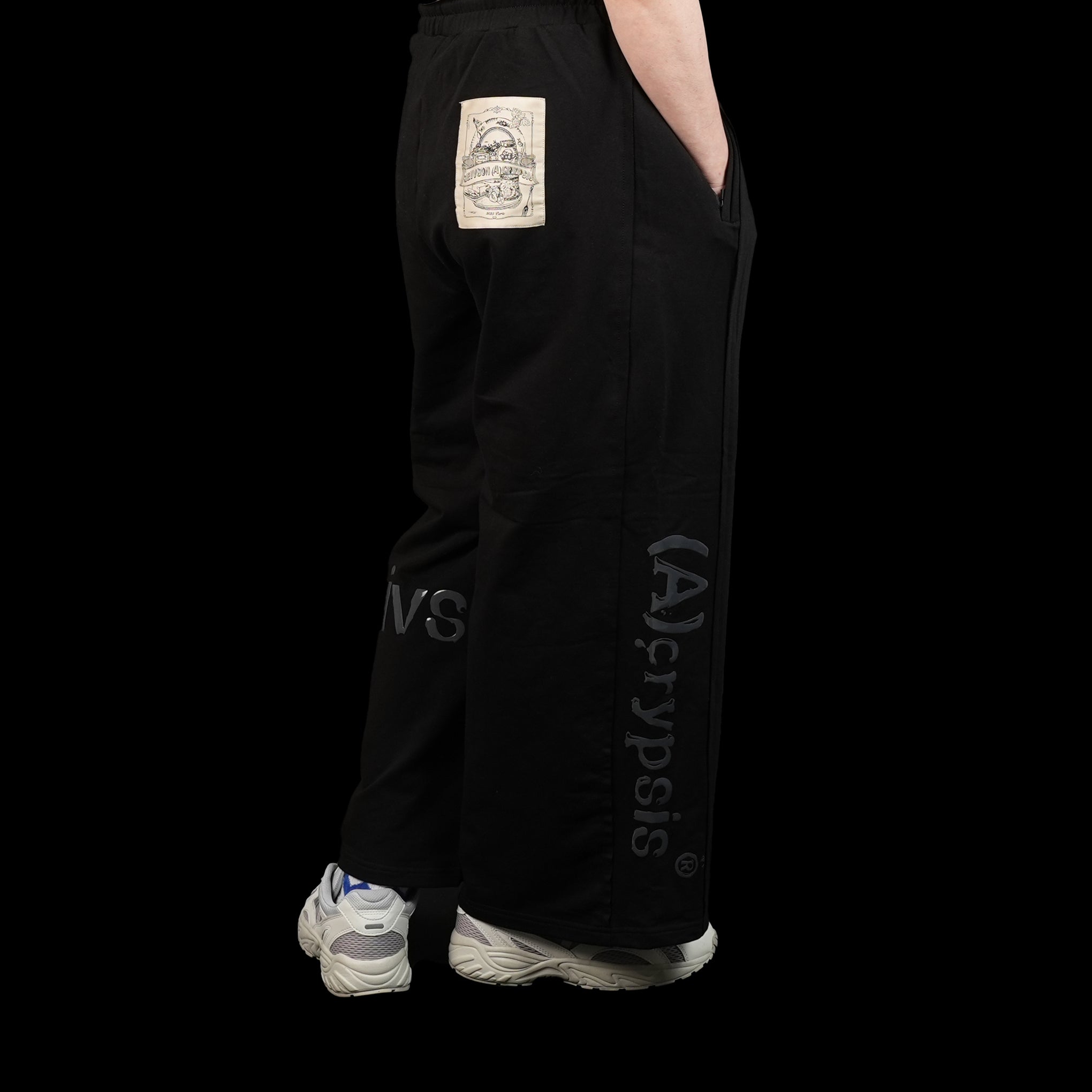 No:SNS23-SP-P01black | Name:2023A/W Tokyo Fashion Week Limited Project / "Koppers Truffle Black Cream" Two Piece Drawstring Pants | Color:Black【SEIVSON_セイブソン】【(A)crypsis_エイクライプシス】【archive】