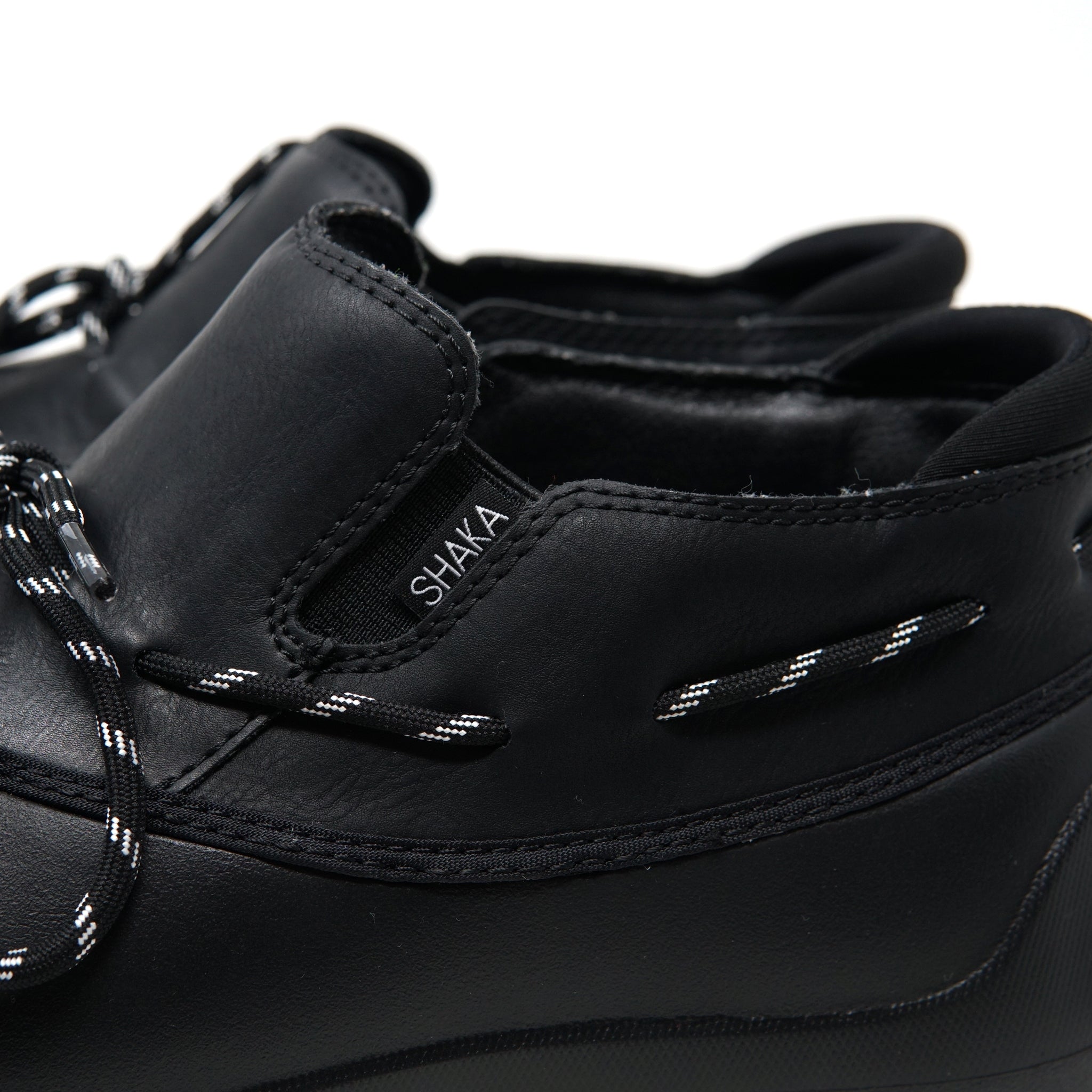 SK040013A | SWAMP MOC MT モックシューズ| Color:Black | 【SHAKA_シャカ】