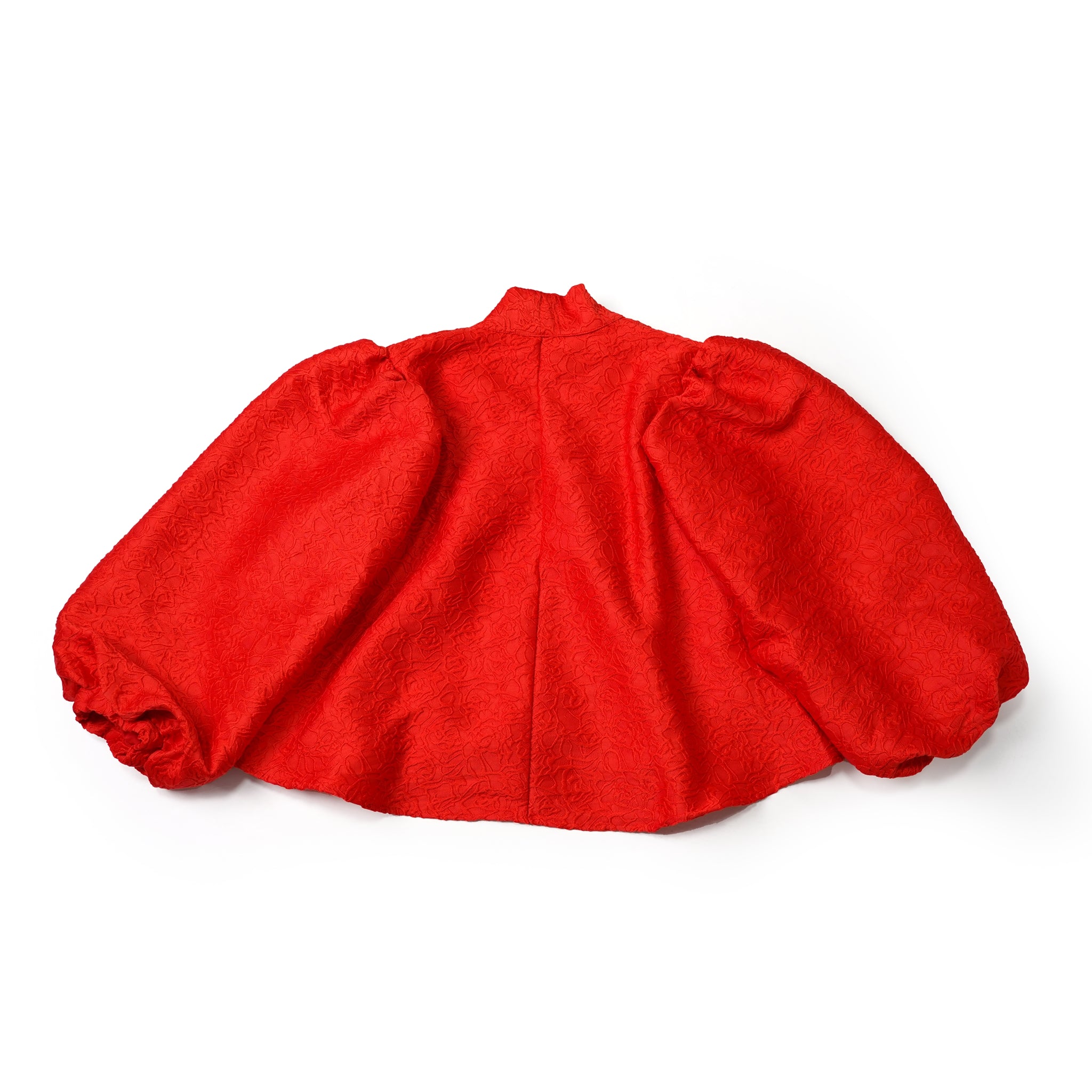 No:24SJ02BL1030RED | Name:Grandma Rose Oversized Bow Blouse | Color:Red | Size:XS/S【SISTER JANE_シスタージェーン】【archive】