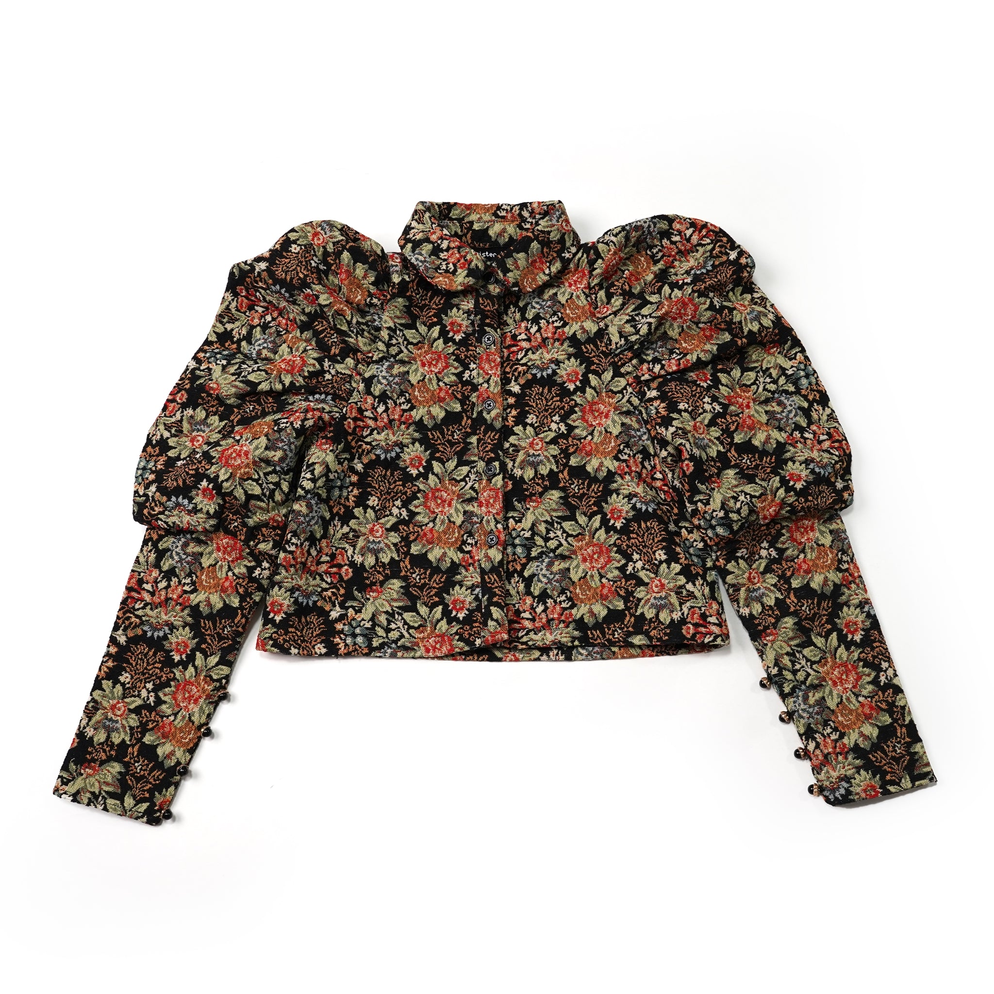 No:24SJ02BL1034MUL | Name:Memento Tapestry Blouse | Color:Multi | Size:XS/S【SISTER JANE_シスタージェーン】【archive】