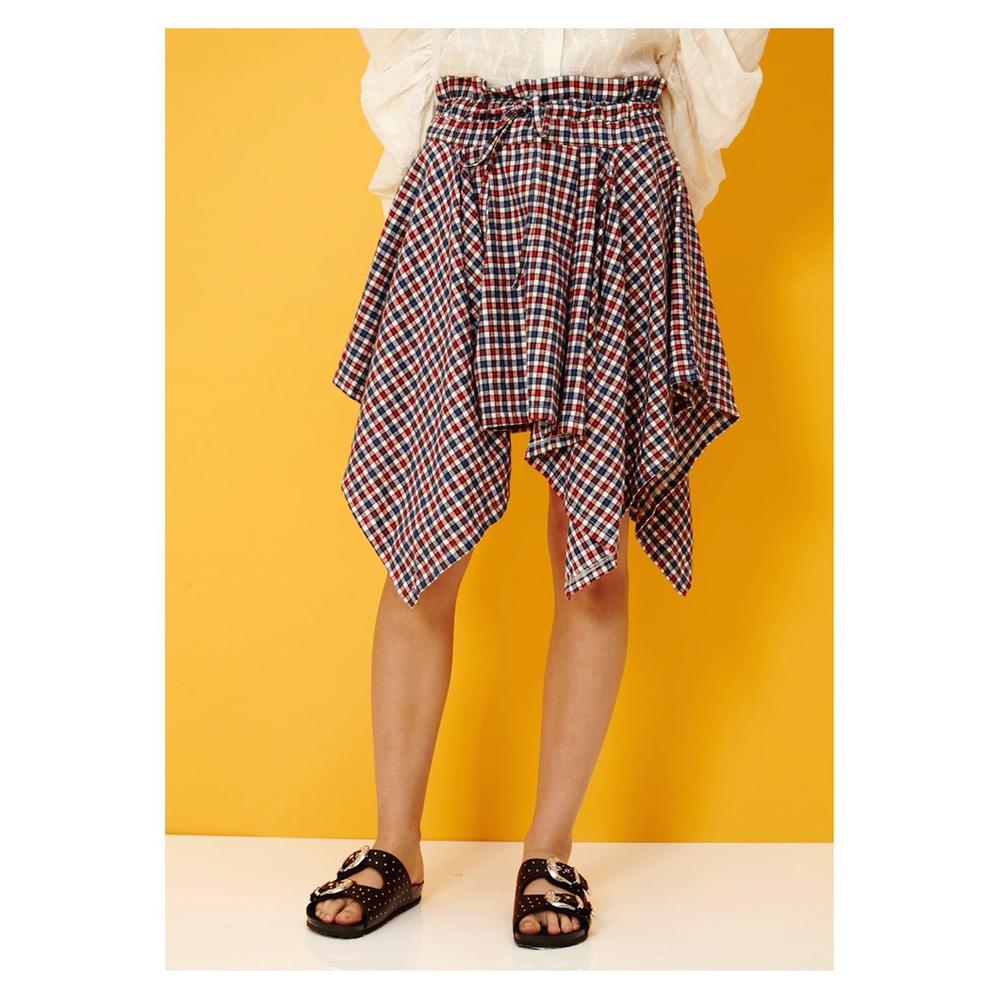 No:16GH01SKG026MUL | Name:Tied Skirt | Color:MULTI【GHOSPELL】-GHOSPELL-ADDICTION FUKUOKA