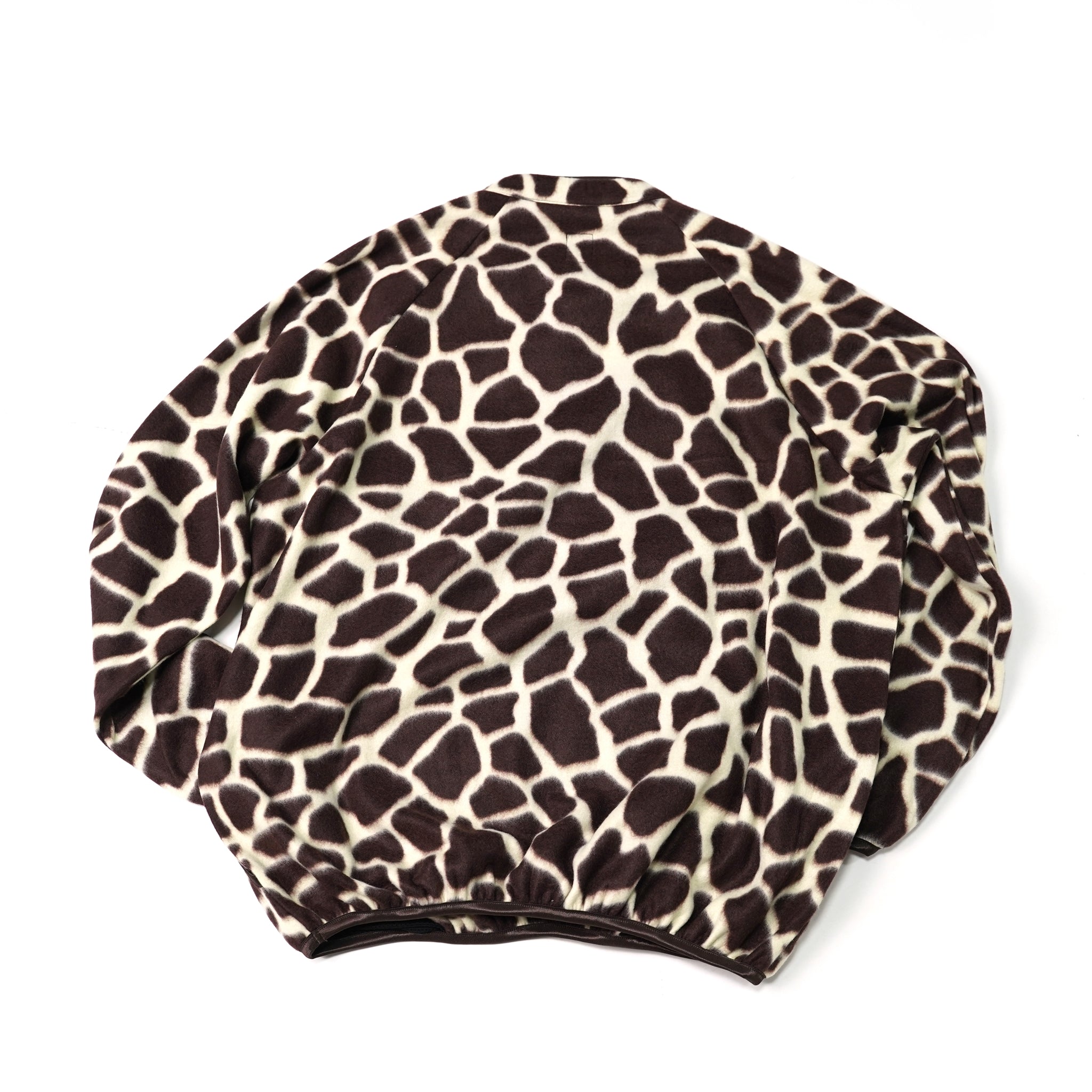 No:sn21f004 | Name:Printed Snap Raglan Tee | Color:Leopard/Geraffe/Zebra Purpul | Size:M/L【SUNNYSPORTS_サニースポーツ】【archive】