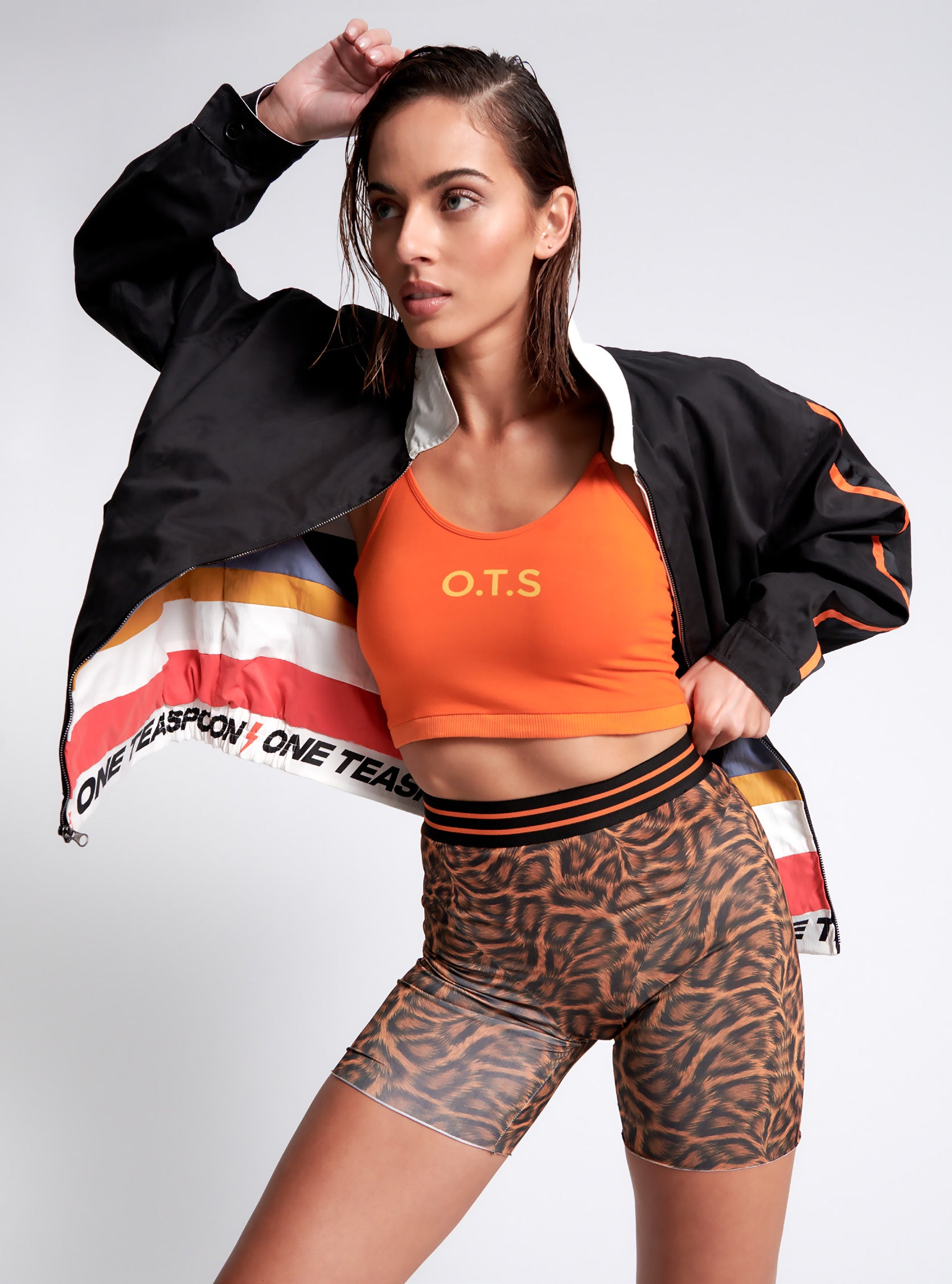 No:24961 | Name:Ots Velocity Reversible Windbreaker Jacket | Color:White Black【ONE TEASPOON_ワンティースプーン】【archive】