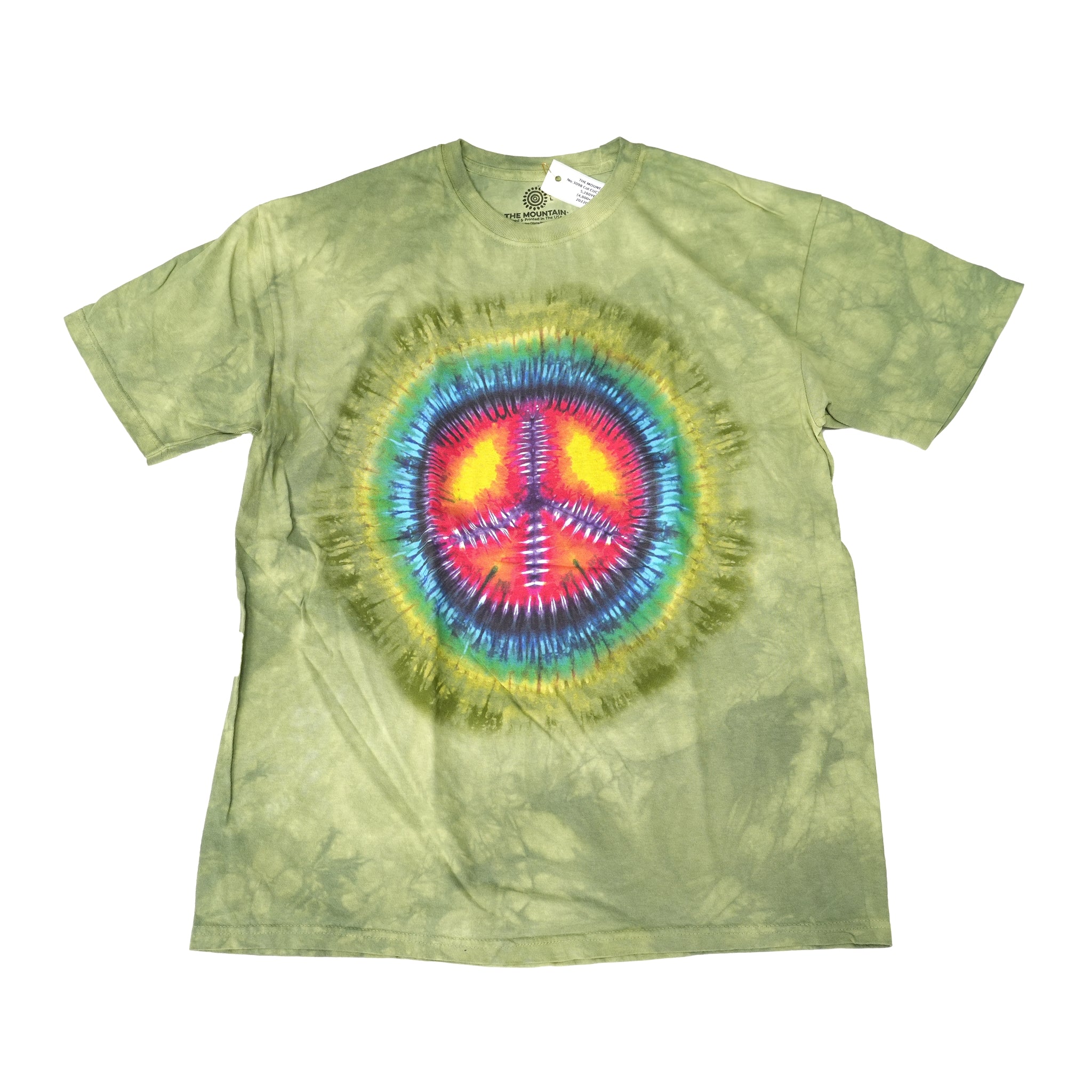 3090 | Hand-Dyed Tee | Color:Peace【THE MOUNTAIN】【ネコポス選択可能】