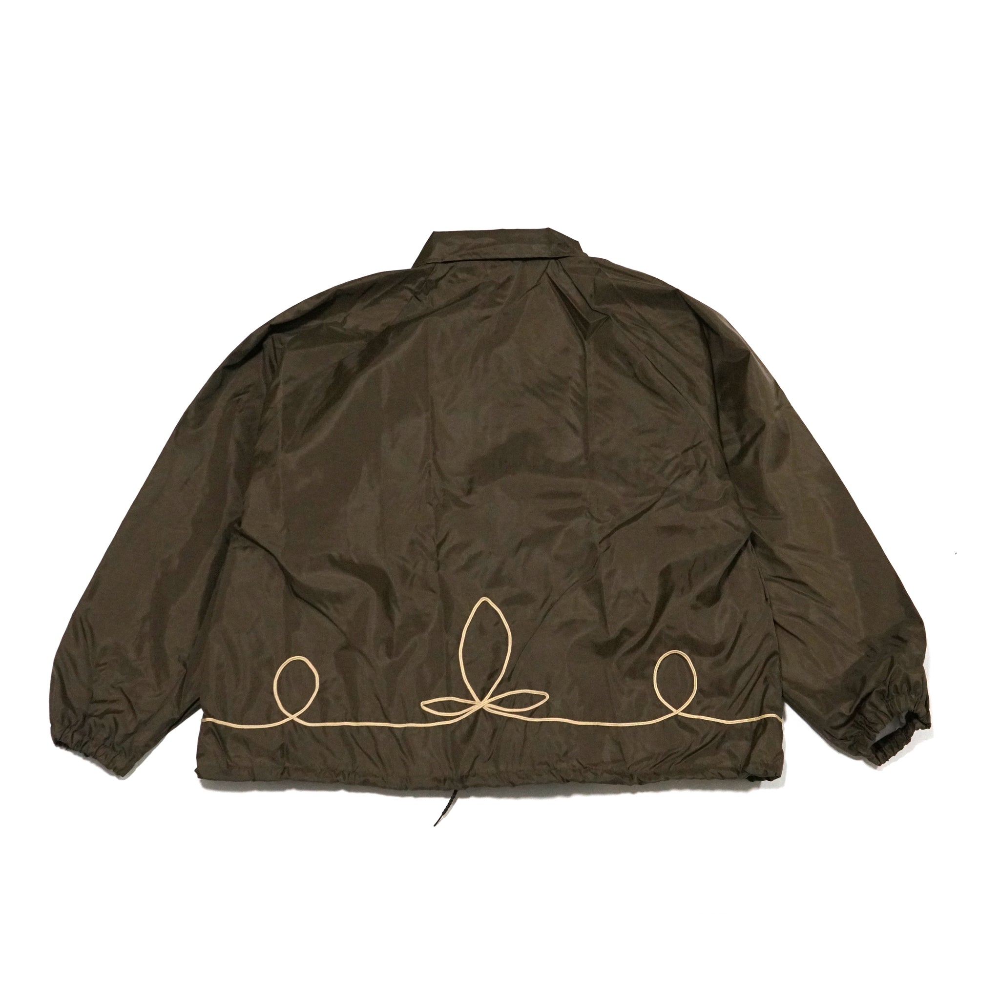 tl23s004 | rope emb coaches jacket | – Brown/Purple | THRIFTY LOOK