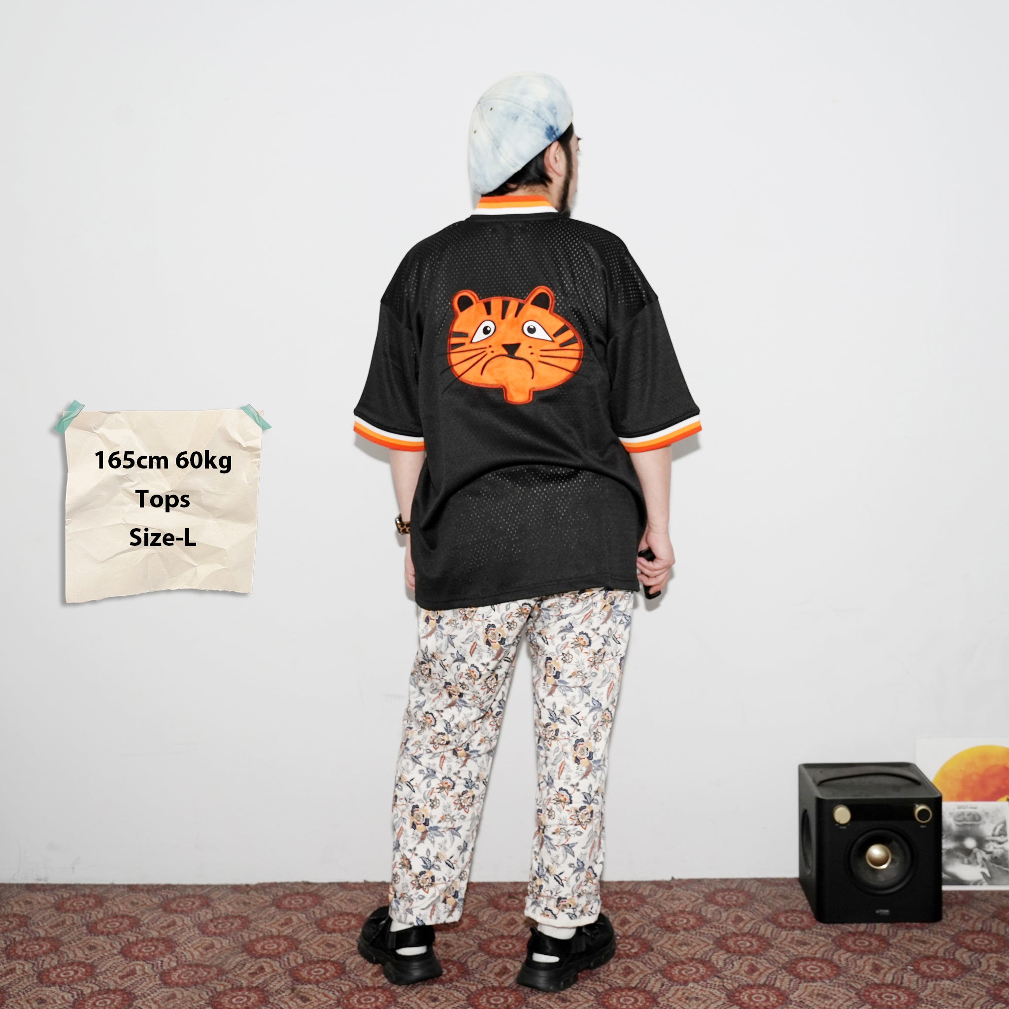 No:TS00130 | Name:ROUNDERS MESH BASEBALL JERSEY | Color:Black【TIRED_タイレッド】