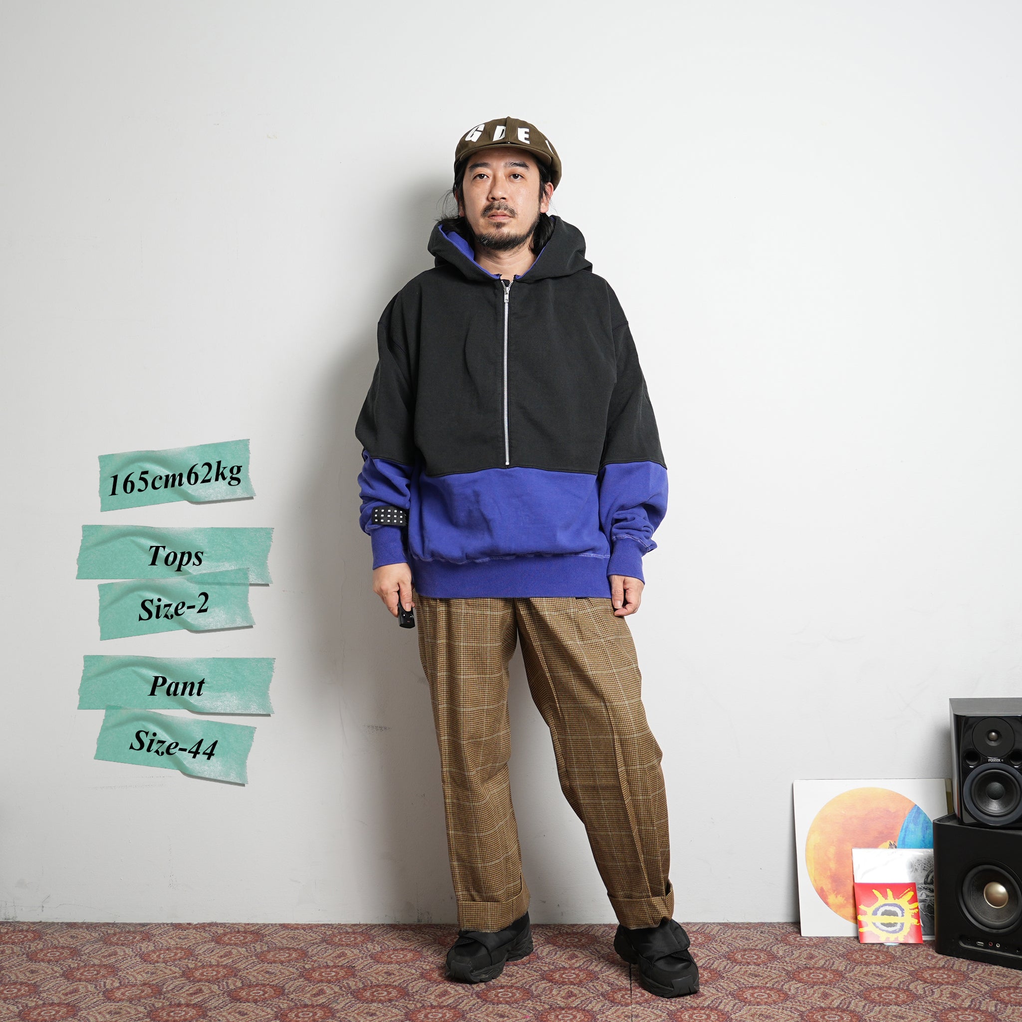 No:TB-sw06_B | Name:ALL ROUND TRAINER2 | Color:Black-Blue【TRAINERBOYS_トレーナーボーイズ】【archive】