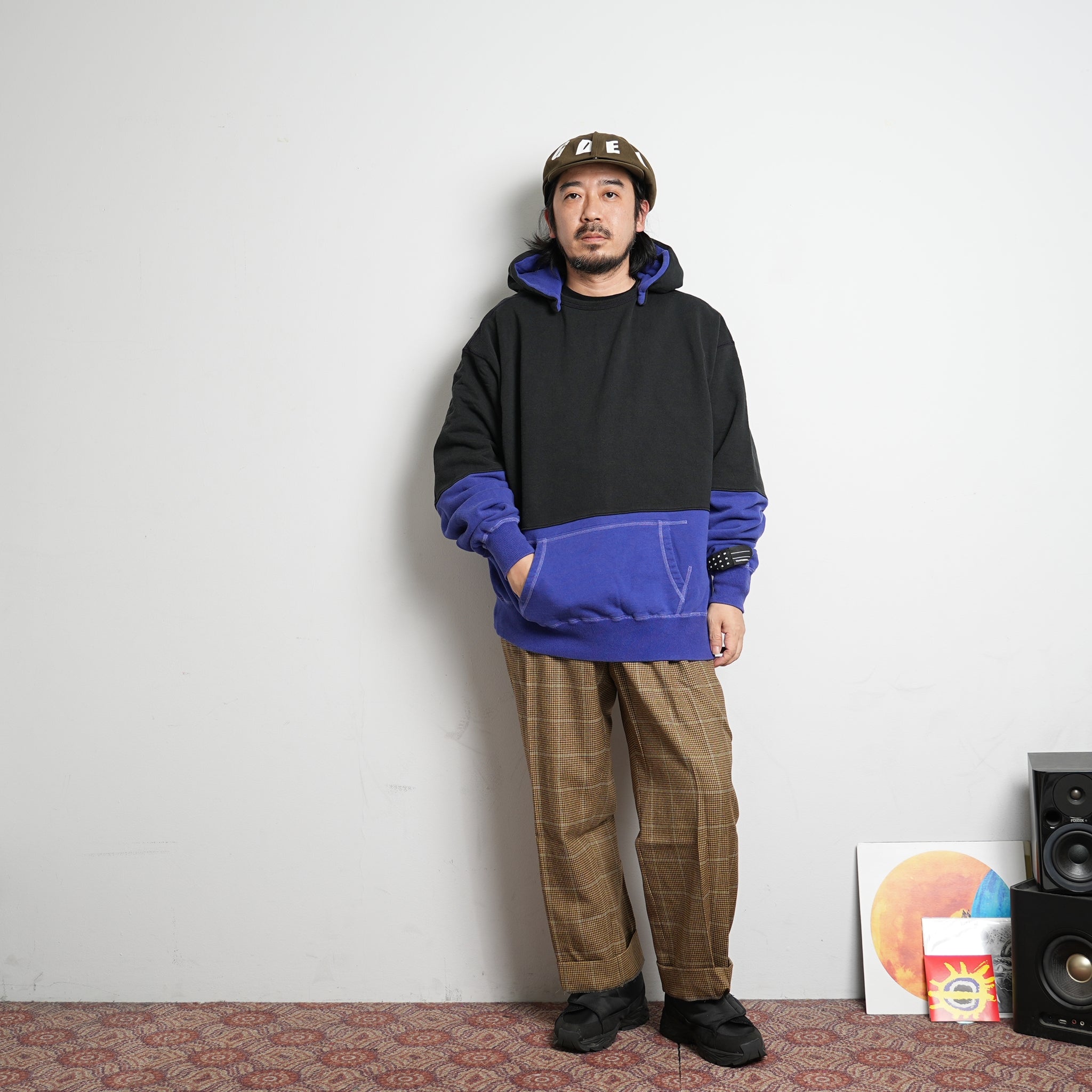 No:TB-sw06_B | Name:ALL ROUND TRAINER2 | Color:Black-Blue【TRAINERBOYS_トレーナーボーイズ】【archive】