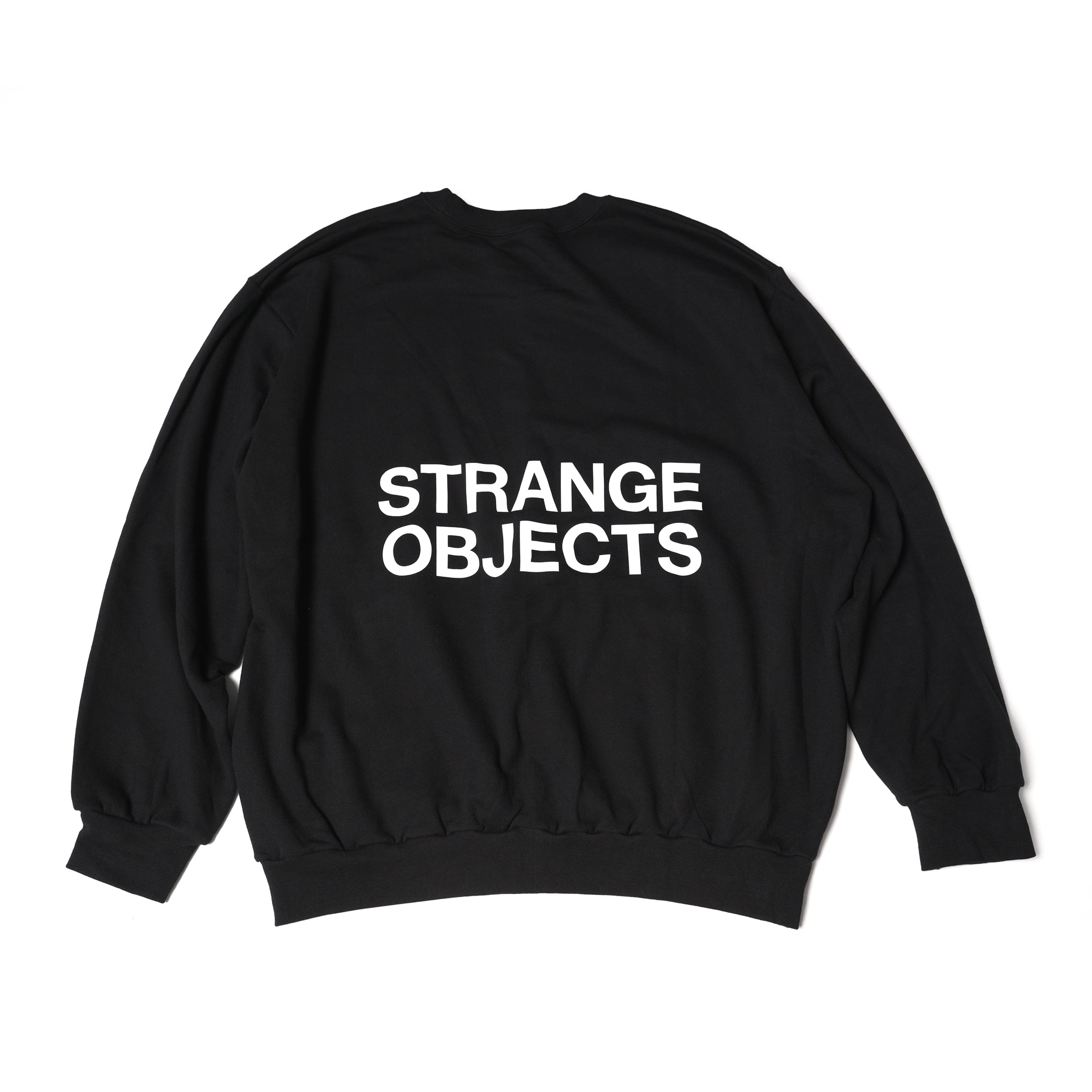 No:UN-001_KM_b | Name:BACK PRINT SWEAT | Color:Black【UNTRACE_アントレース】【archive】